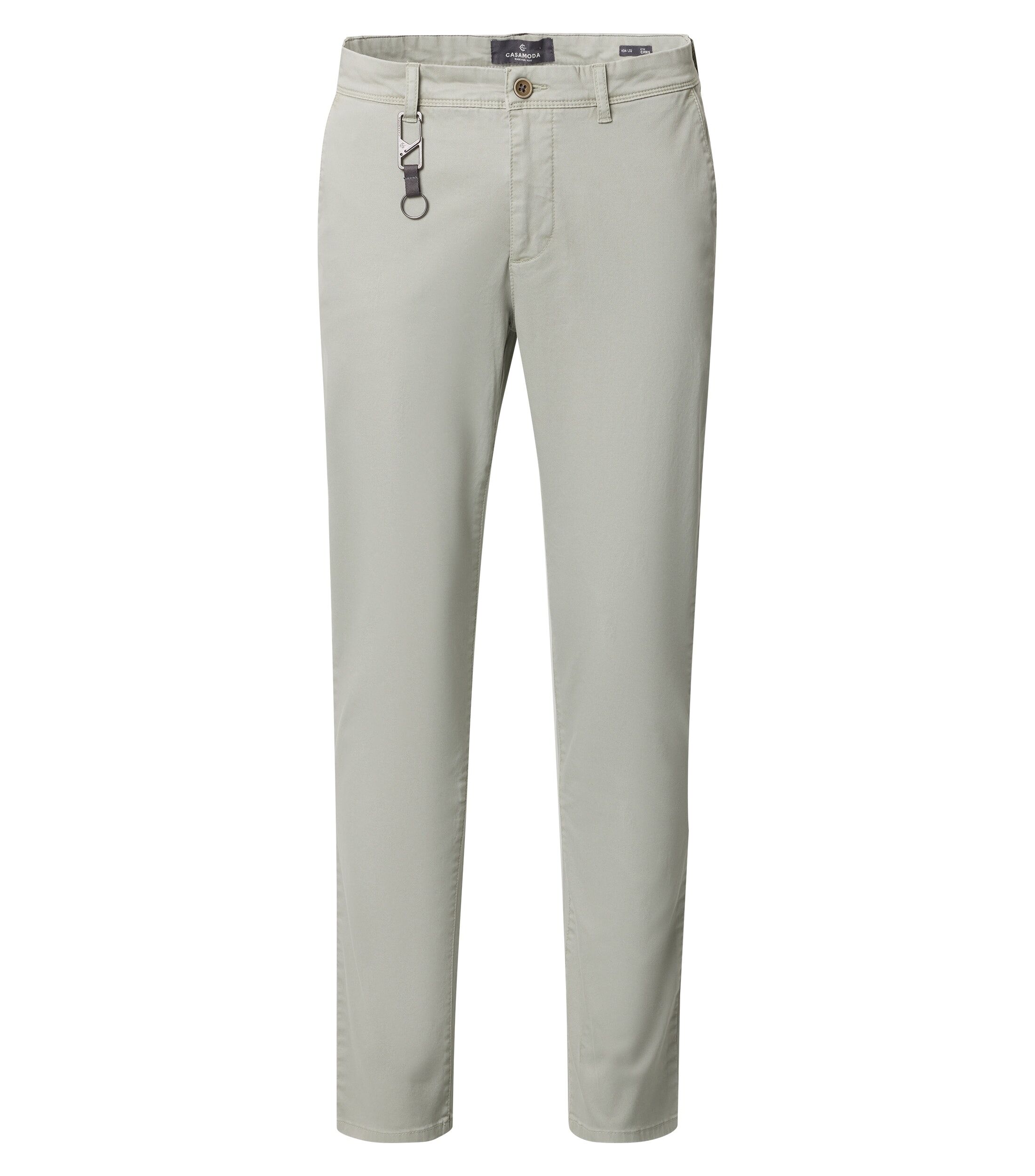 CASA MODA broek CHRIS, heren chino broek, groen