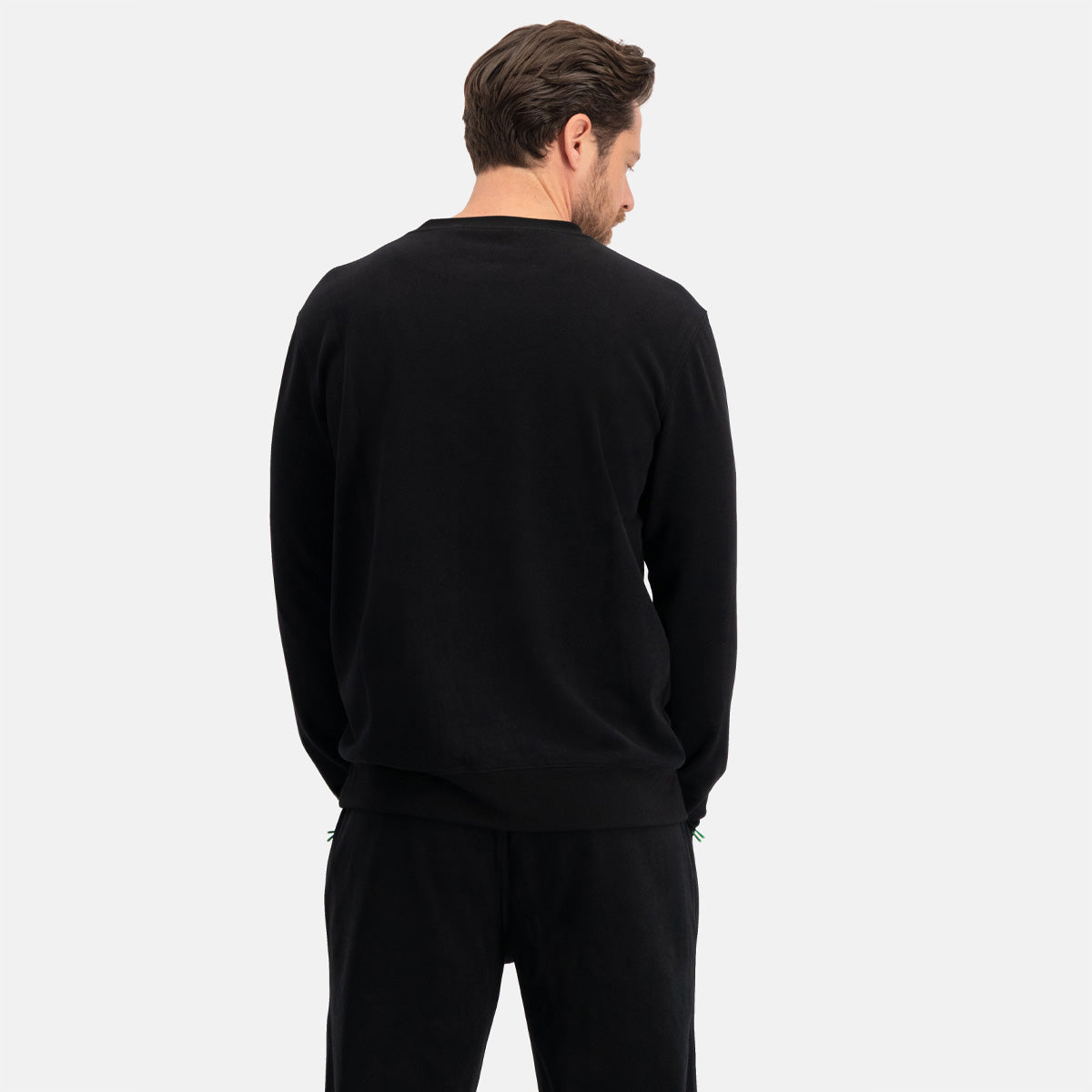 Bamboo Basics Mike sweater, heren sweatshirt, zwart