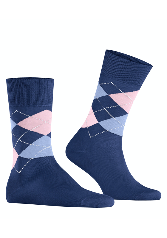 Burlington Manchester herensokken, blauw (night blue) Burlington Manchester herensokken, blauw (night blue)