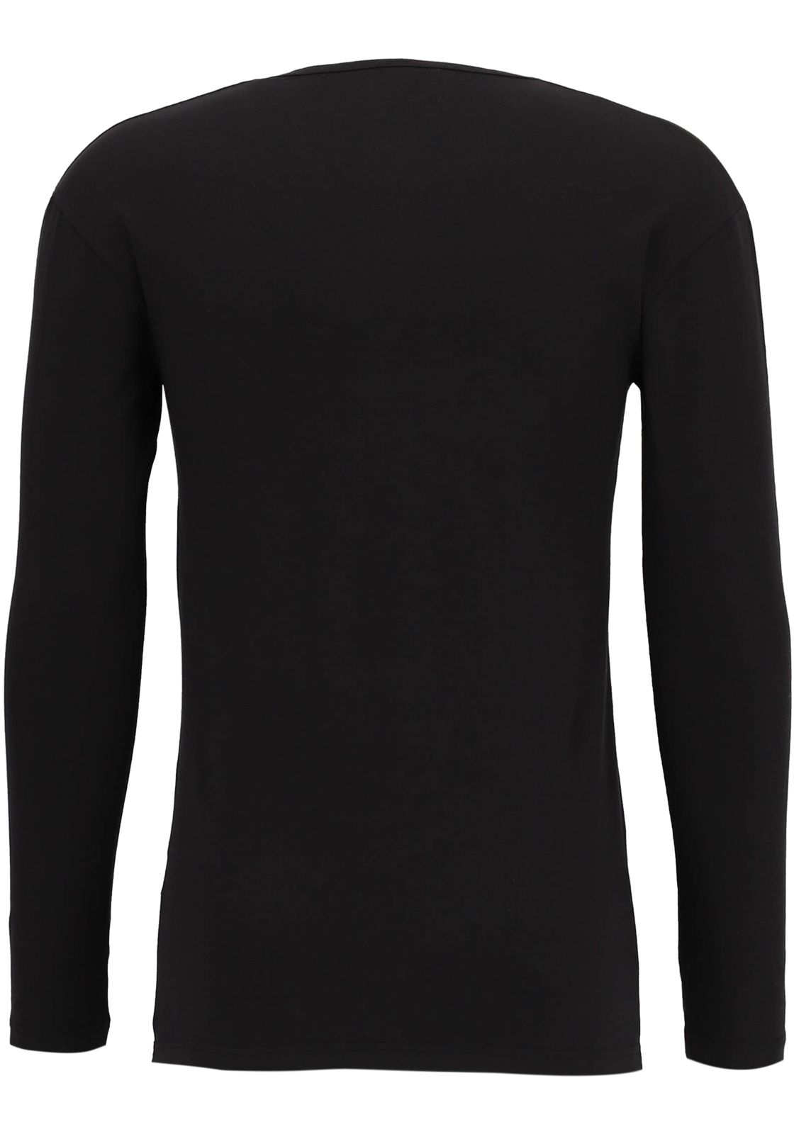 ALAN RED T-shirt Oslo (1-pack), V-hals lange mouw stretch, zwart ALAN RED T-shirt Oslo (1-pack), V-hals lange mouw stretch, zwart