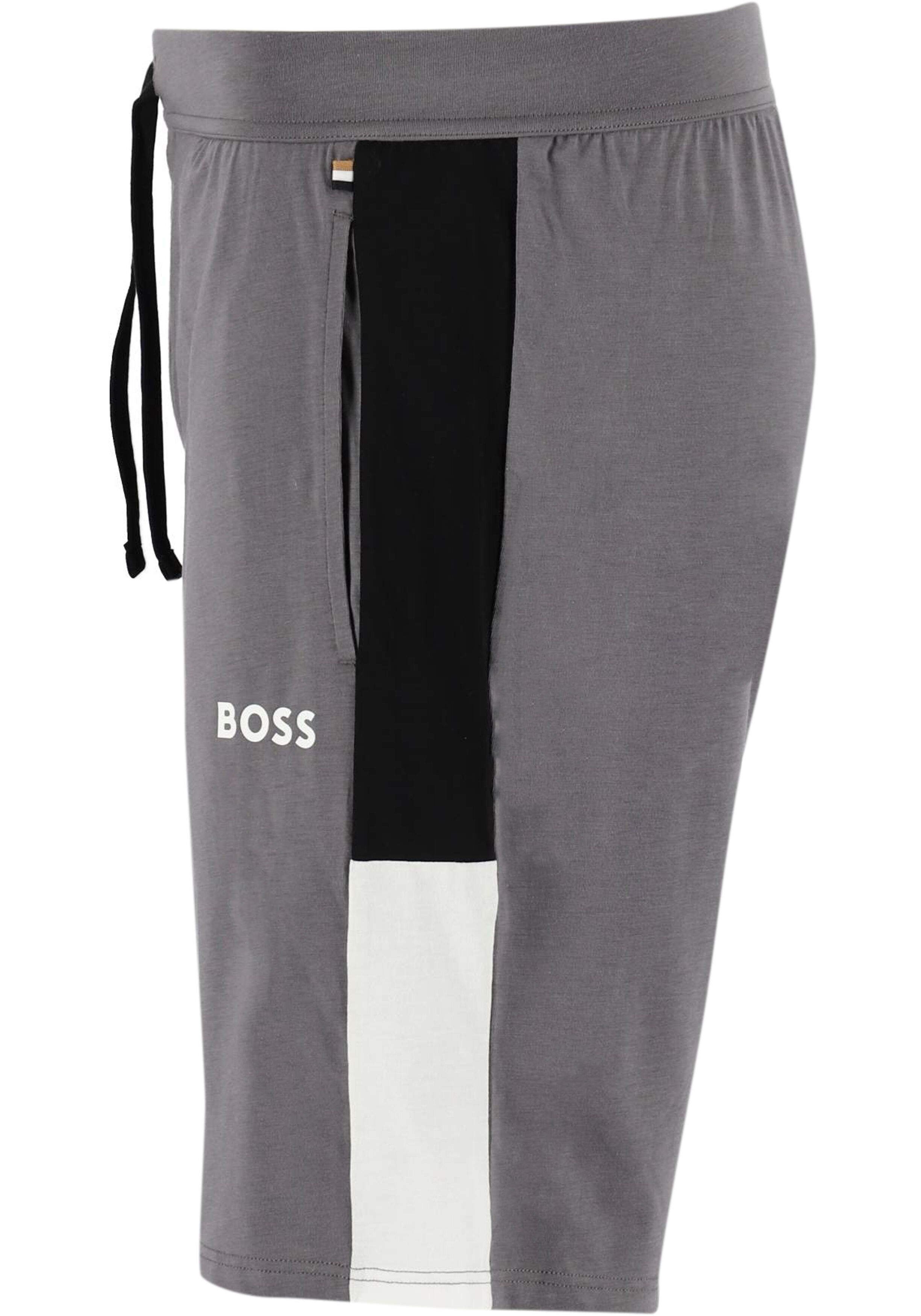 BOSS Balance Short Set, heren lounge set, donkergrijs