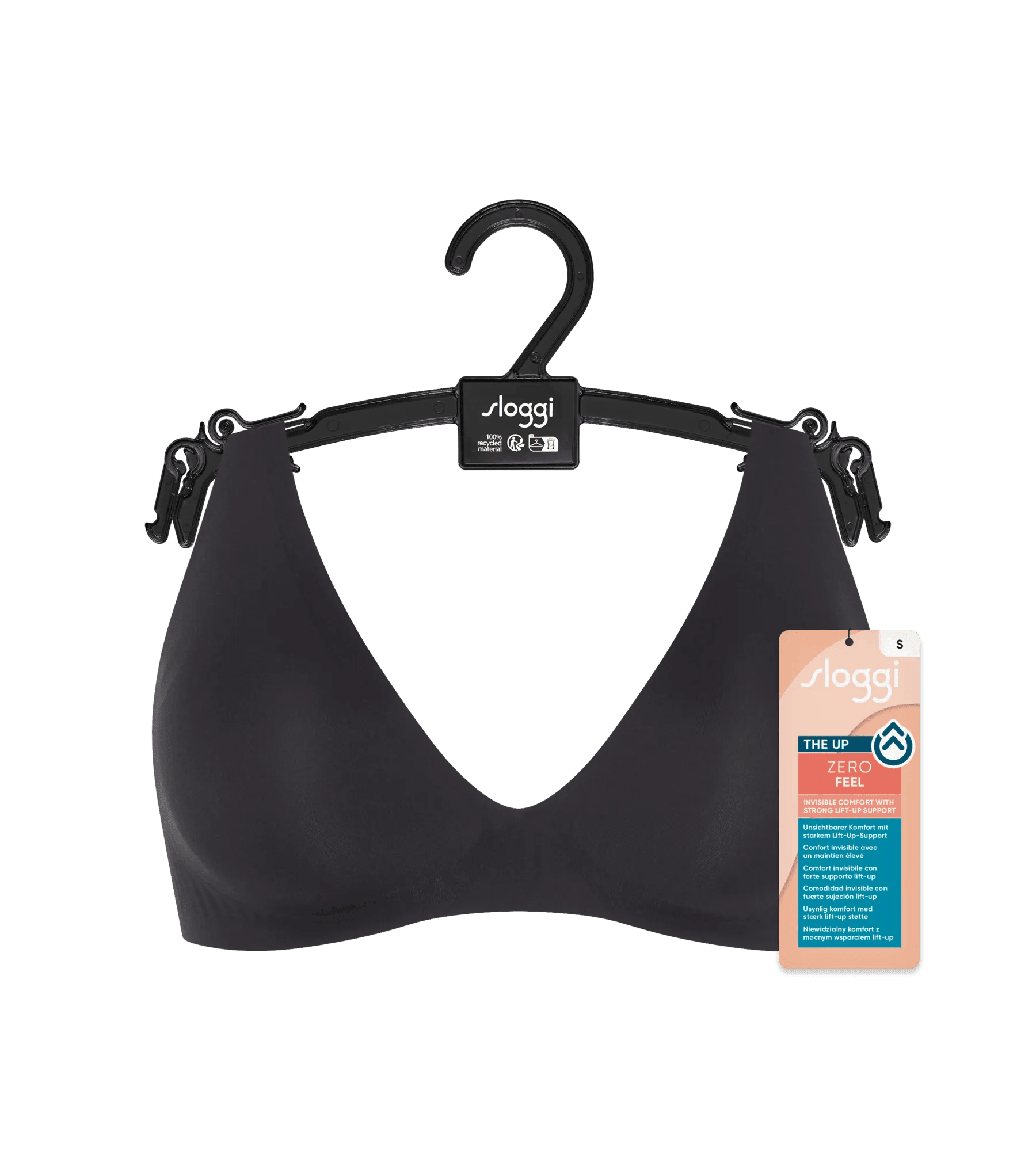 Sloggi Women ZERO Feel 2.0 THE UP P Bra, BH, zwart