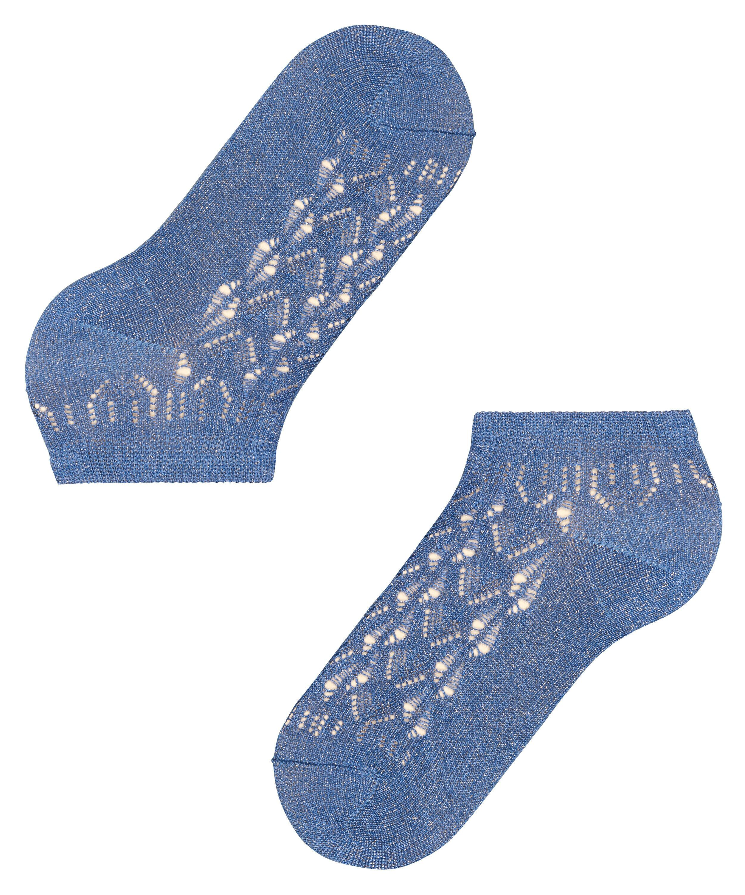 FALKE Trina Blaze dames sneakersokken, blauw (smoky blue)