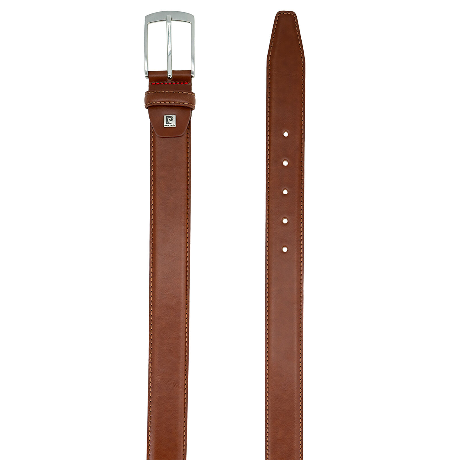 PIERRE CARDIN leren heren riem, cognac