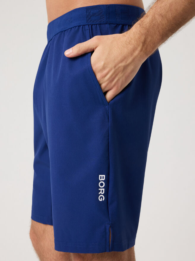 Bjorn Borg Athletic 9Inch Shorts, heren sportbroek kort, donkerblauw