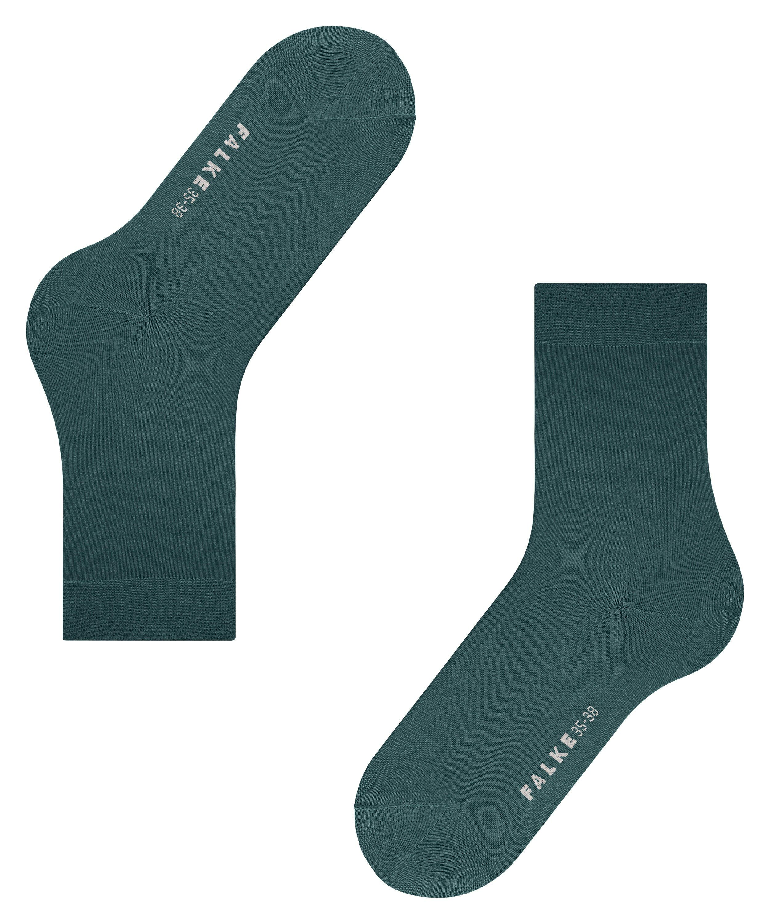 FALKE Cotton Touch damessokken, groen (mulberry)