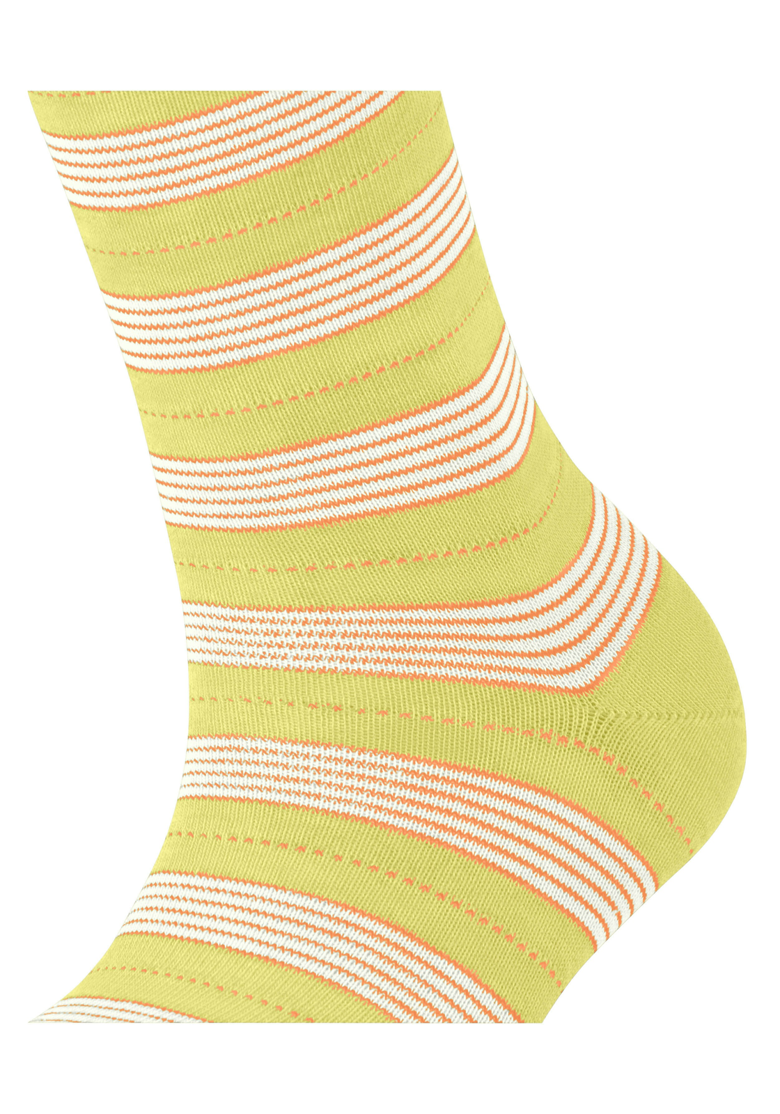 FALKE Stripe Uniform damessokken, geel (ananas) FALKE Stripe Uniform damessokken, geel (ananas)