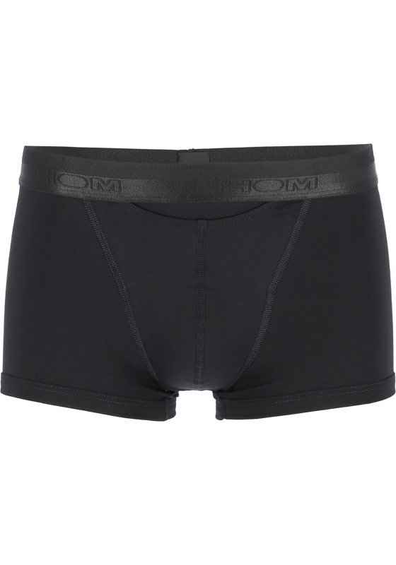 HOM HO1 boxer briefs (1-pack), heren boxer kort met horizontale gulp, zwart HOM HO1 boxer briefs (1-pack), heren boxer kort met horizontale gulp, zwart