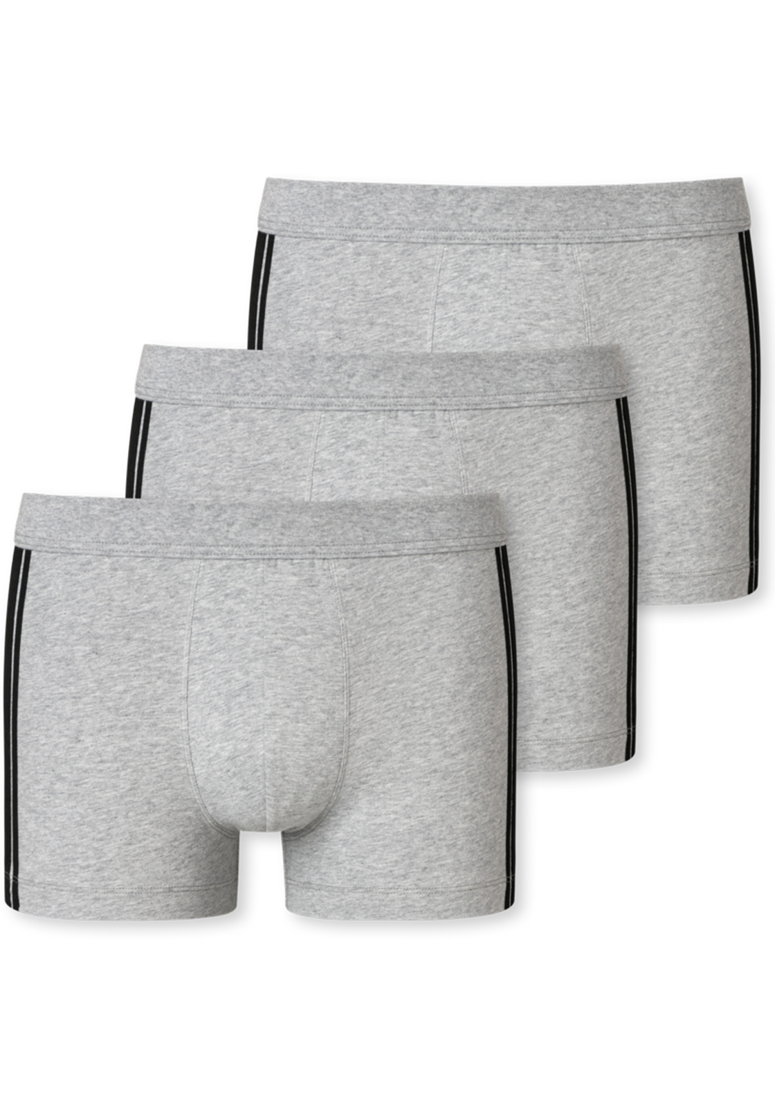 5-4007065797193-schiesser-shorts_HR SCHIESSER 95/5 Stretch shorts (3-pack), grijs