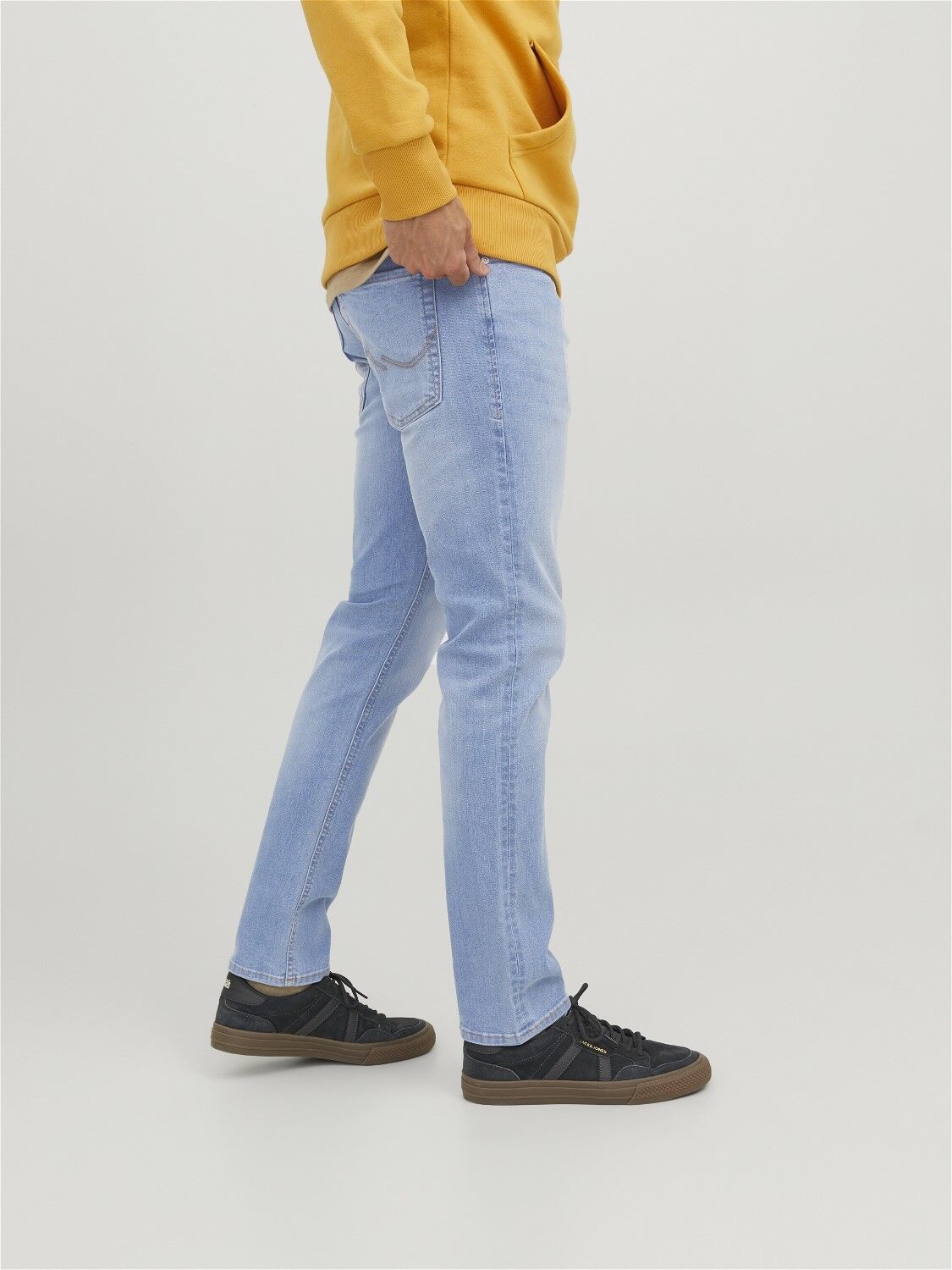 JACK & JONES Glenn Original loose fit, heren jeans, denimblauw