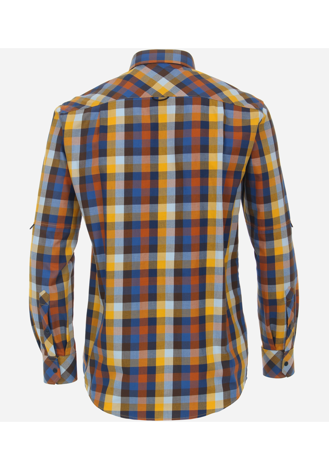 image_3_a6c24090e2d8f8360333482728b3c7b7jpgautoformatbgF3F3F3blend-alpha100blend-colorF3F3F3blend-modedarkenfitclampp Redmond comfort fit overhemd, popeline, geel geruit