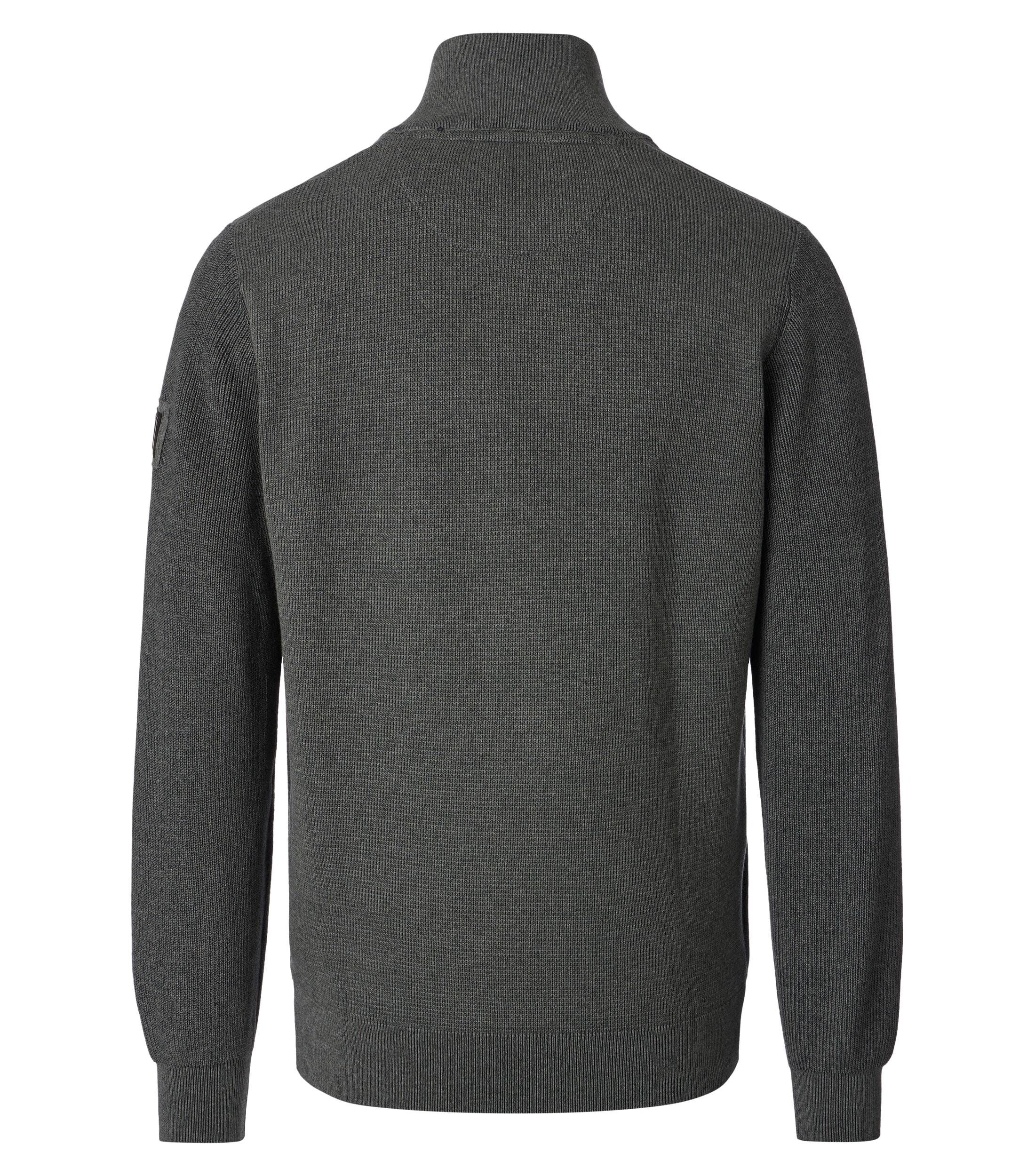 CASA MODA comfort fit schipperstrui, antraciet