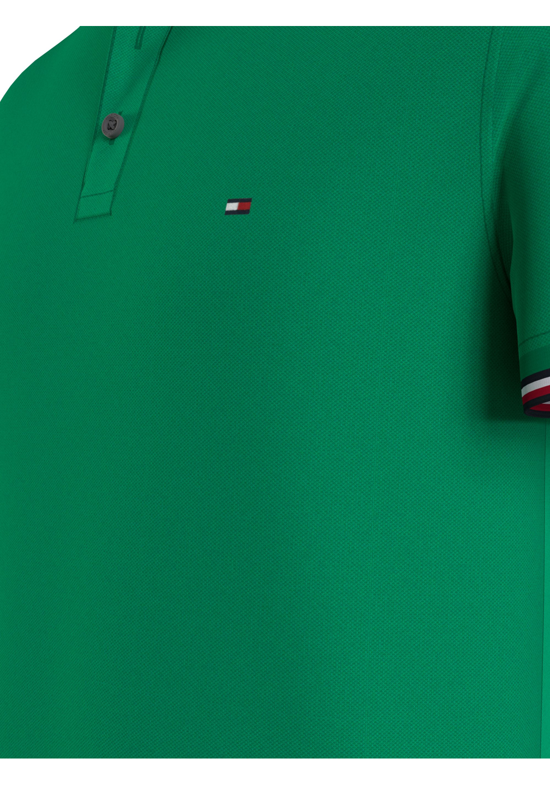 image_6_MW0MW30750L4B_D3_C4101wid2000amphei2000ampop_usm1710 Tommy Hilfiger 1985 Rwb Tipped Slim Polo, heren poloshirt, groen