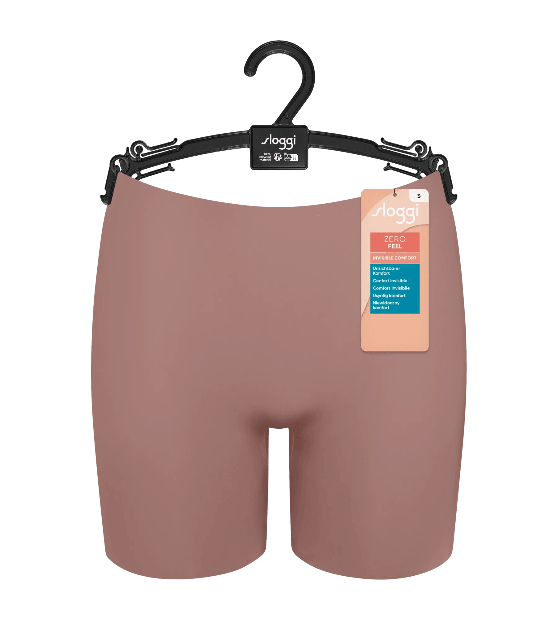 Sloggi Women ZERO Feel 2.0 Cyclist N (1-pack), dames boxer, donkerbruin