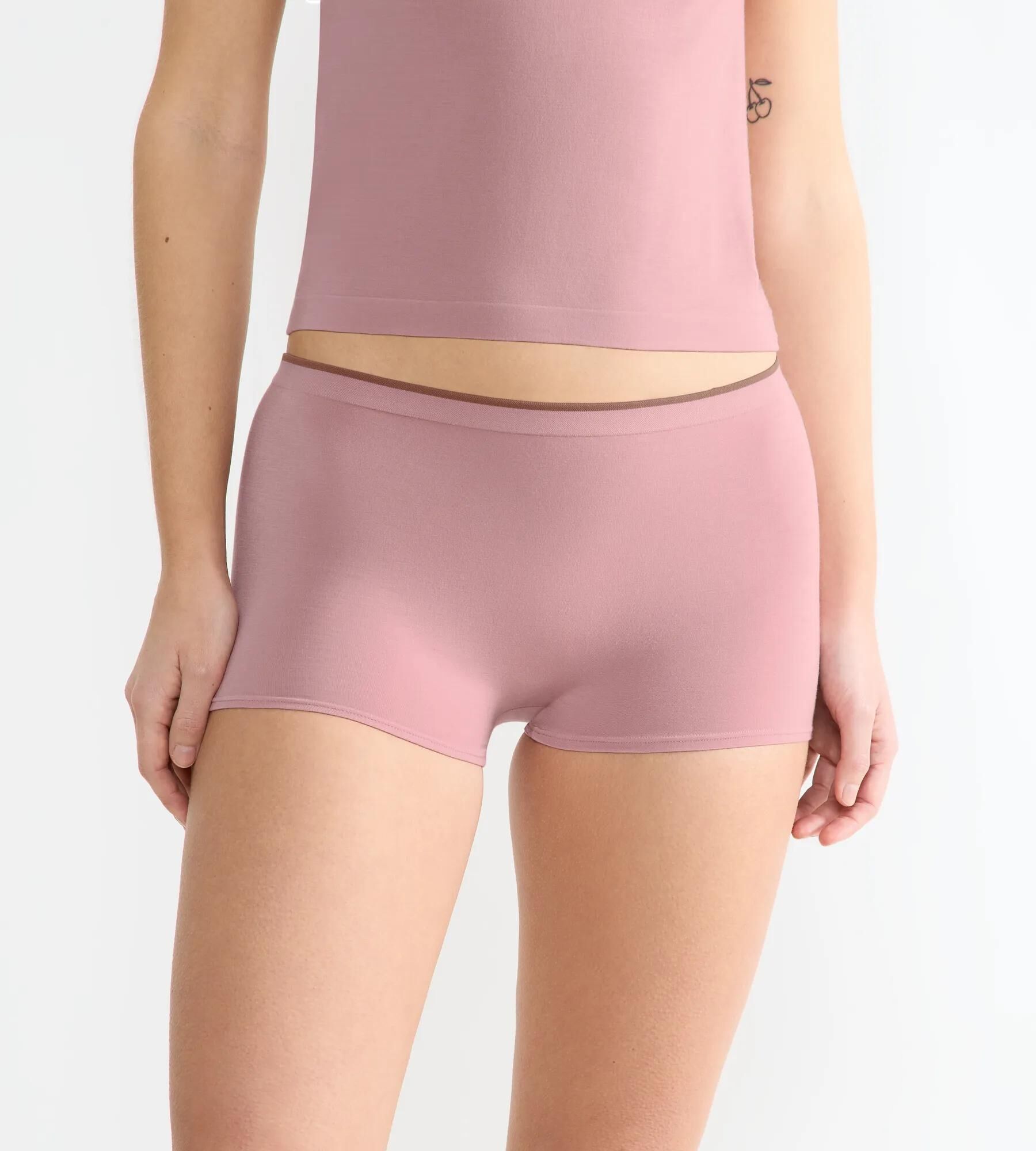 Sloggi Women GO Sense Short (2-pack), dames boxer, oudroze