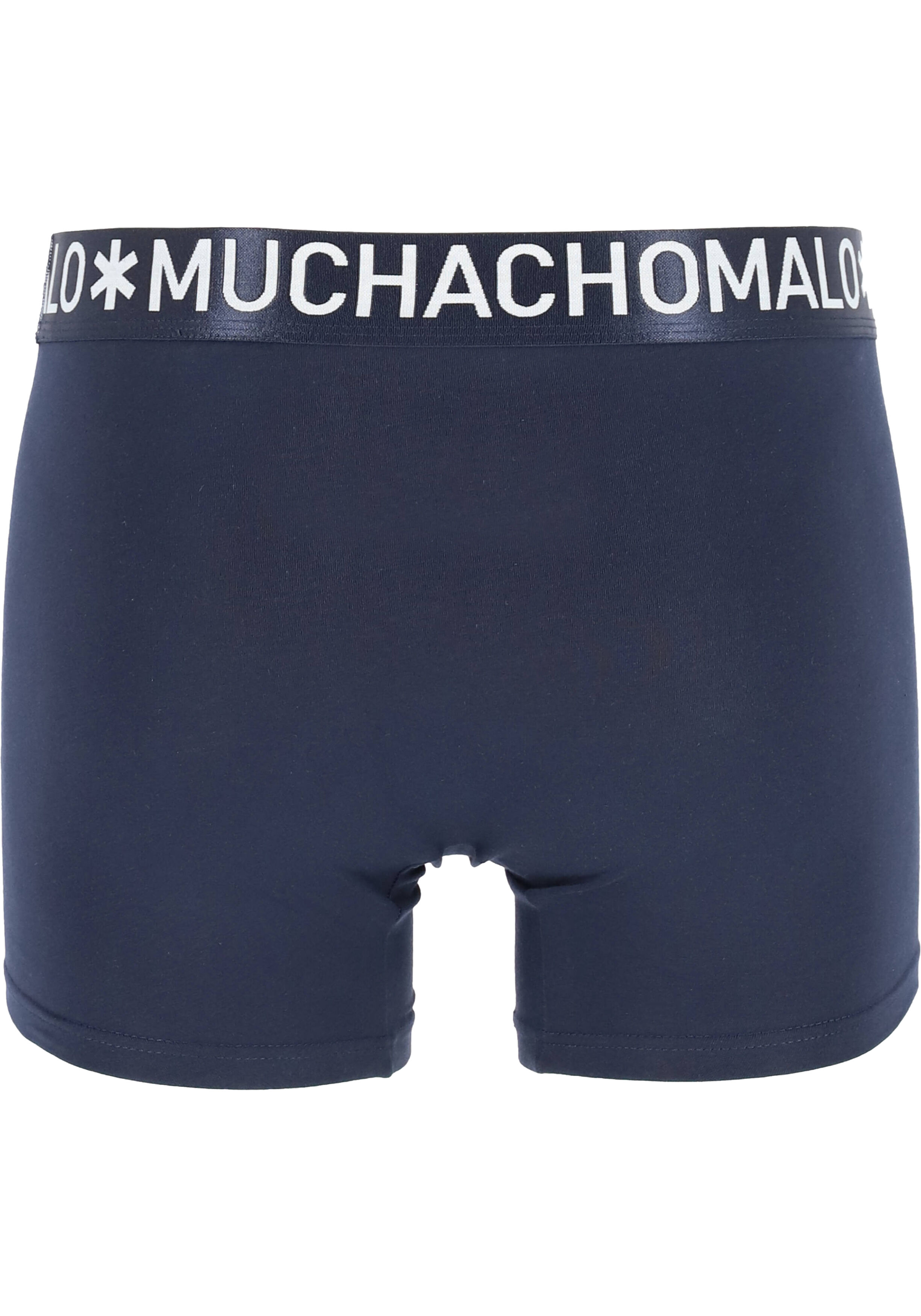 Muchachomalo Light Cotton boxershorts (3-pack), heren boxers normale lengte, blauw, rood en zwart