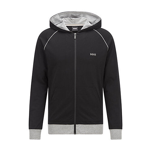 BOSS Mix&Match Jacket, heren lounge vest, zwart