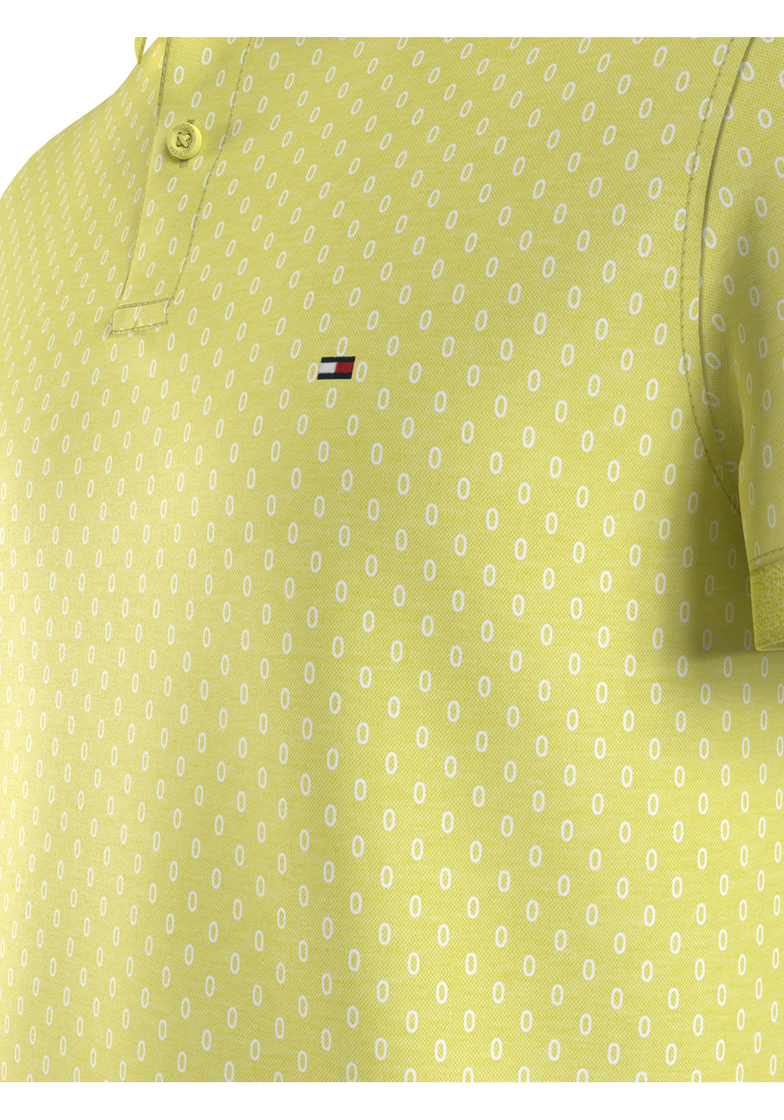 image_6_MW0MW34781ZIN_D3_C4101wid2000amphei2000ampop_usm1710 Tommy Hilfiger Micro Print Slim Polo, heren poloshirt, lichgeel