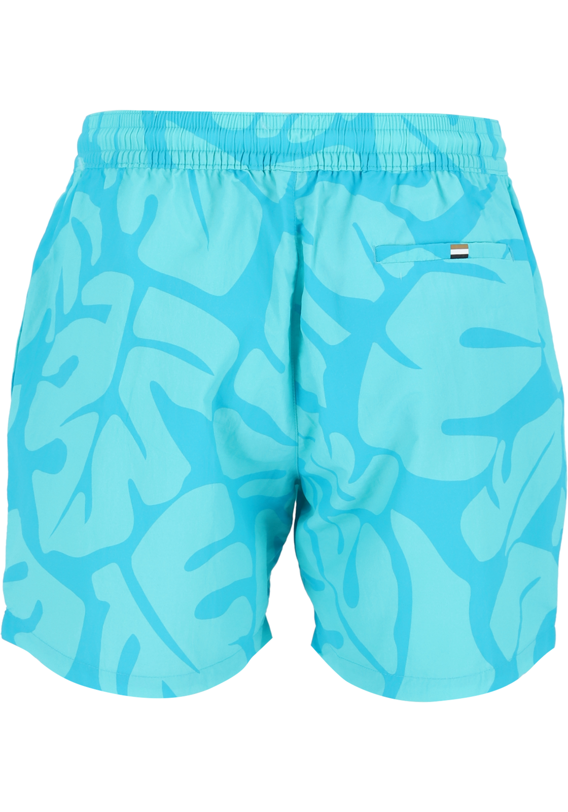 04-4063541045103-Hugo_Boss-HB_ZB_turquoise__50515729442_4fotos_HR HUGO BOSS Bari swim shorts, heren zwembroek, turquoise dessin