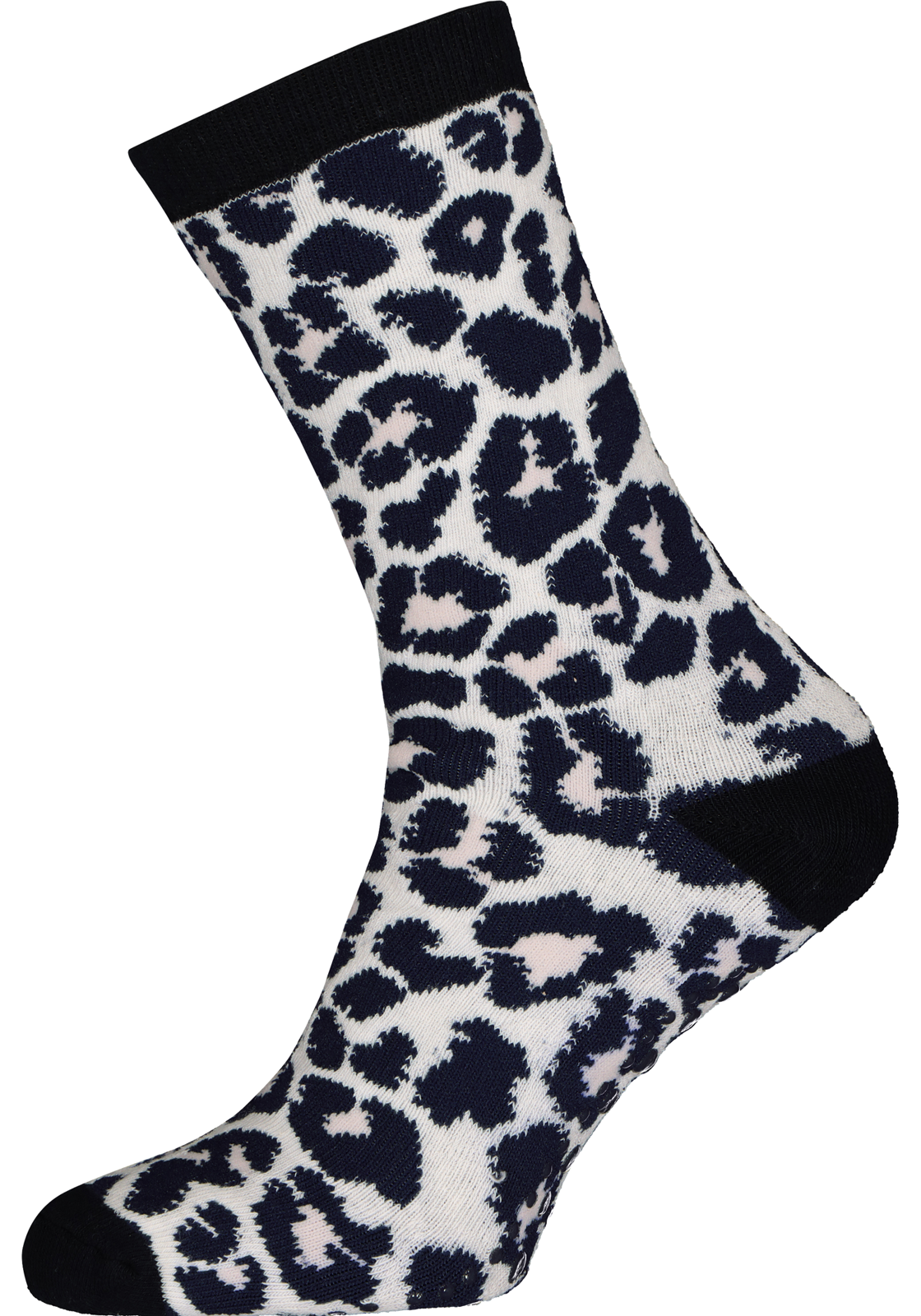 1-7141267851219_dames_sloffen_HR Homepads damessokken huissokken met anti-slip, panter roze met blauw