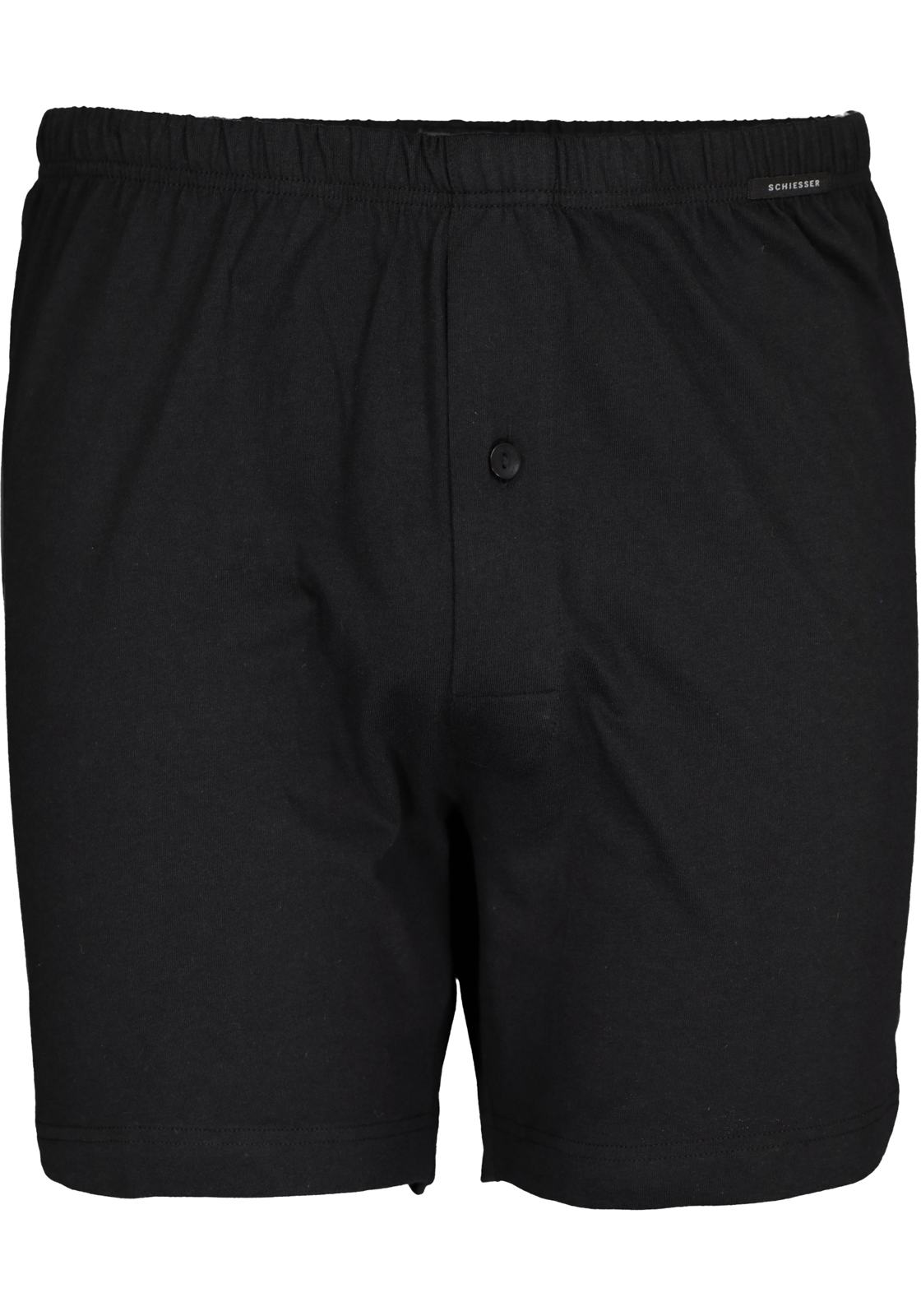 2-4007065803962_schiesser_boxer_2p_HR SCHIESSER Cotton Essentials boxershorts wijd (2-pack), tricot, zwart