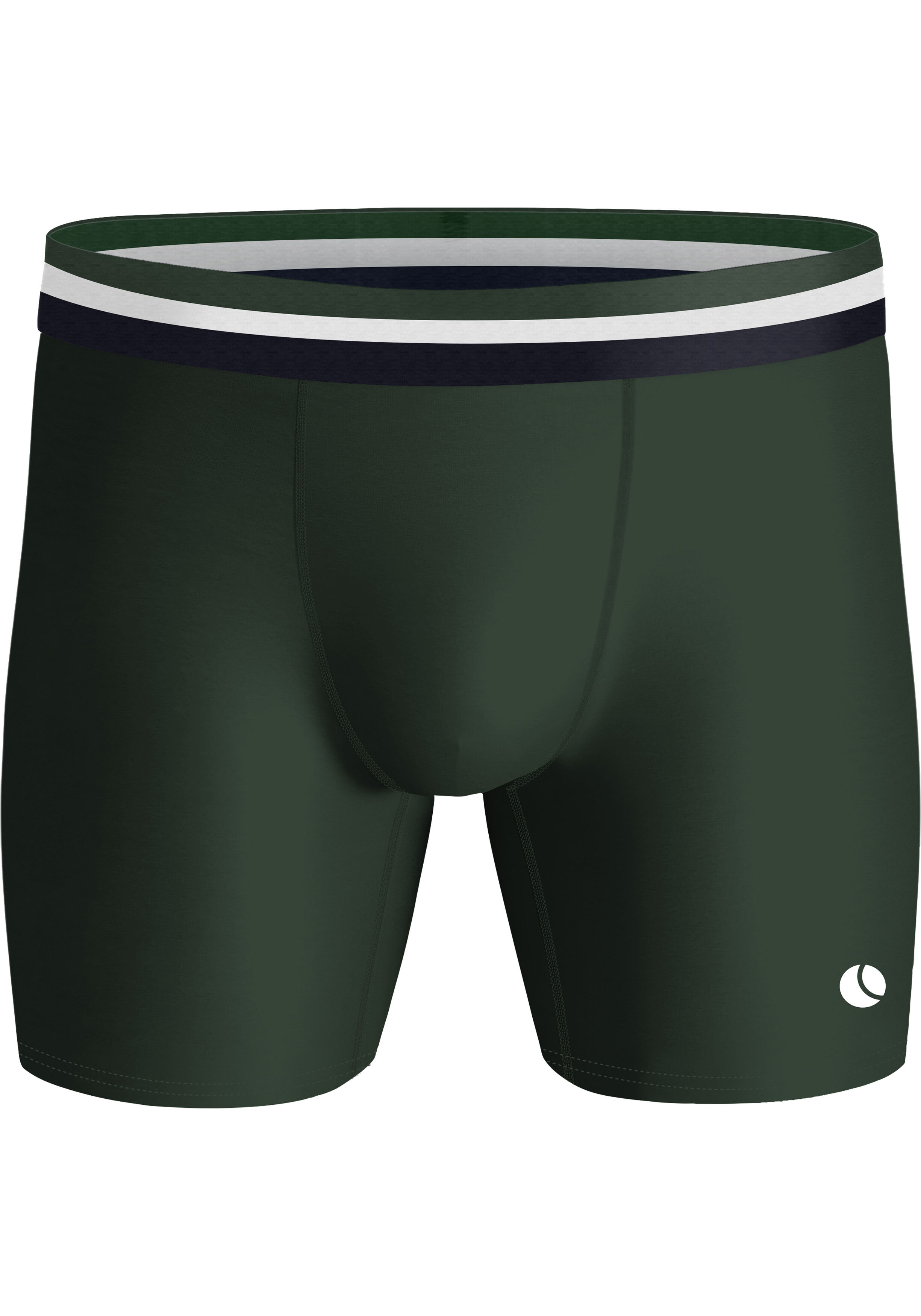 Bjorn Borg Sports Microfiber boxers, microfiber heren boxers lange pijpen (3-pack), groen, navy blauw, wit