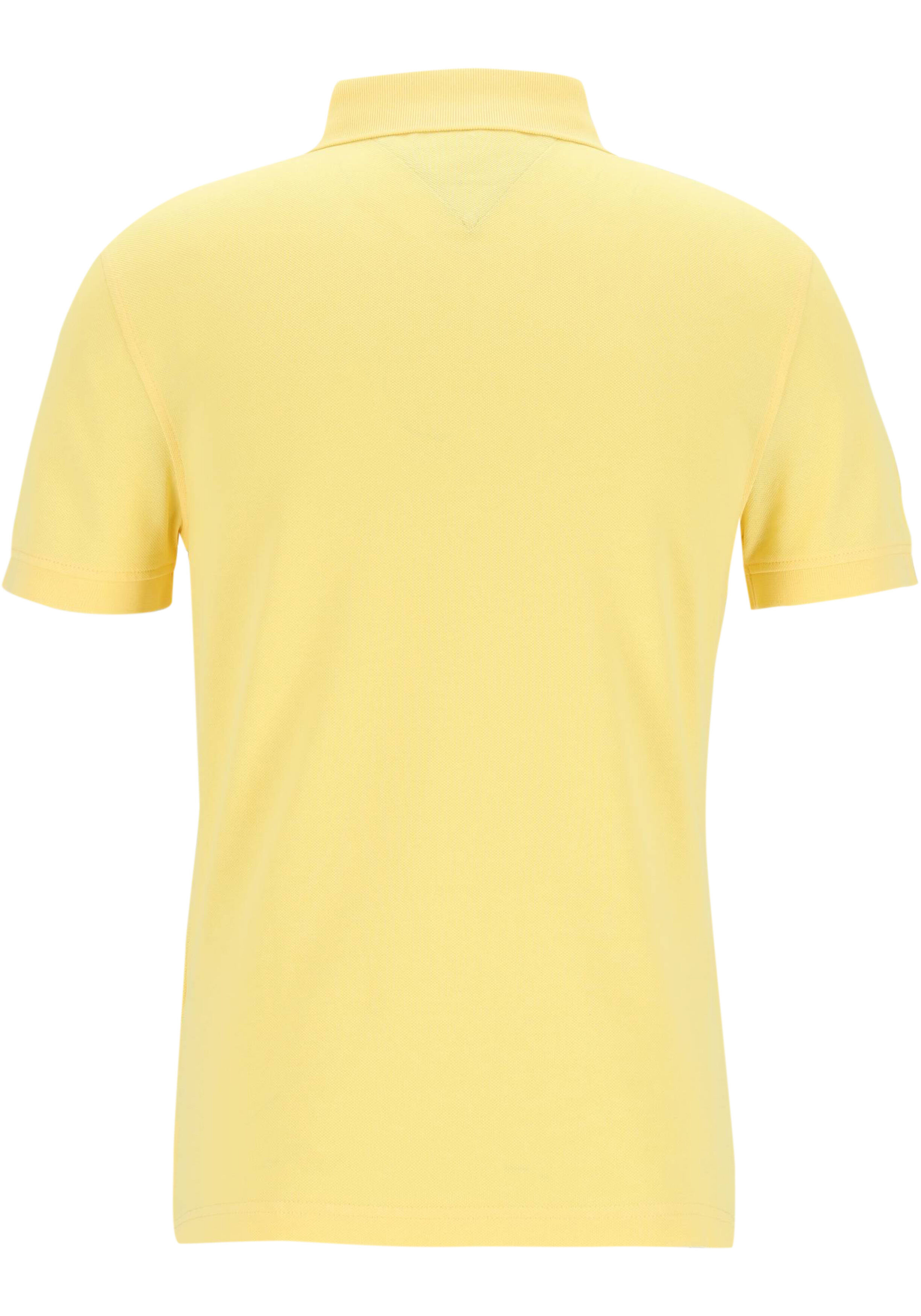 Tommy Hilfiger 1985 Slim Polo, heren poloshirt, geel