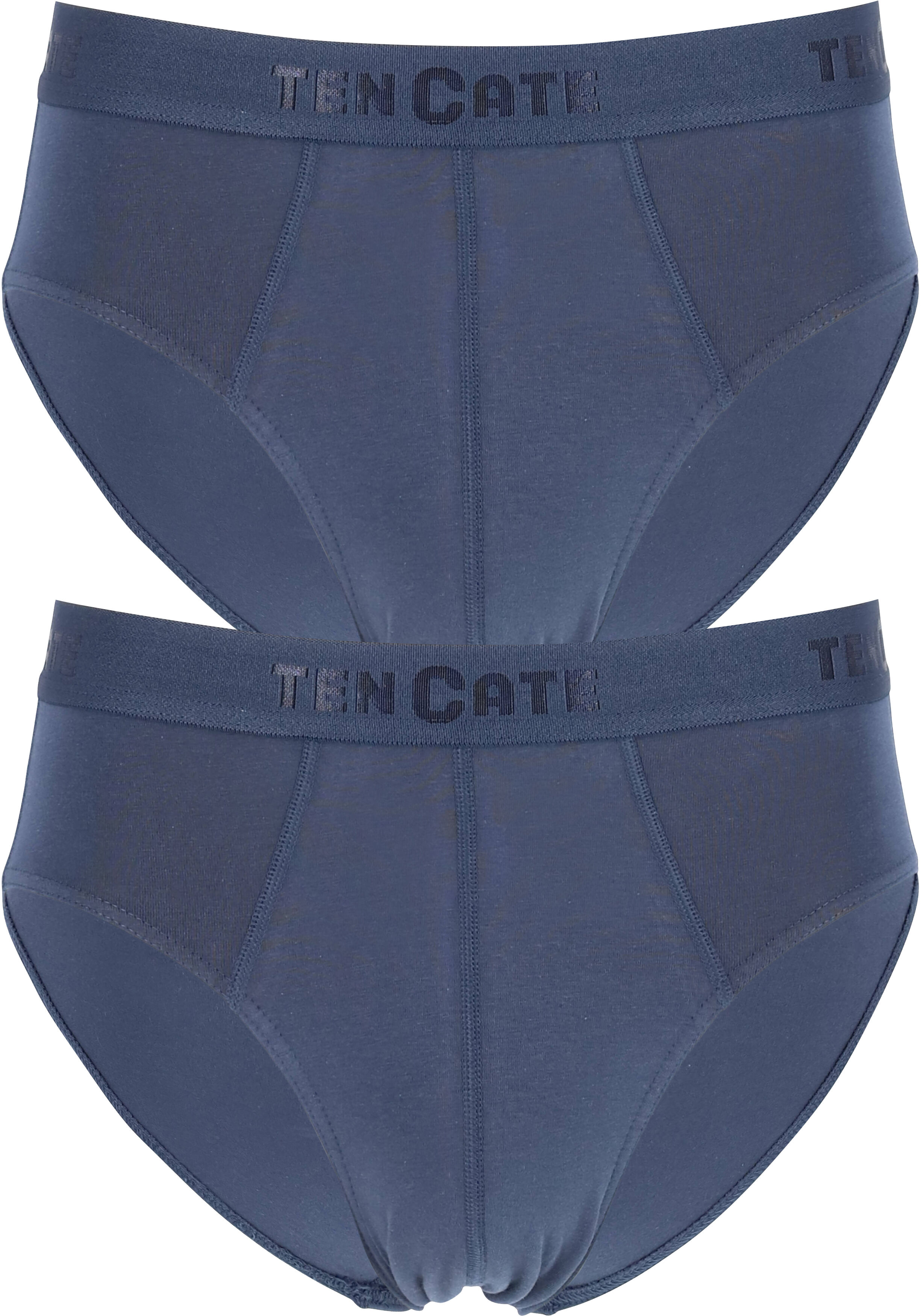 TEN CATE Basics men slip (2-pack), heren sportslips, blauw