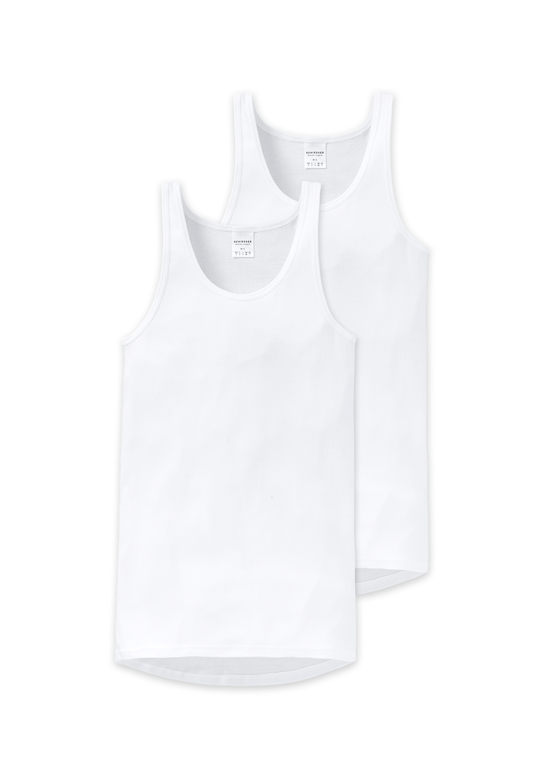 005121-100_4_1280x1280 SCHIESSER Original Feinripp singlets (2-pack), wit