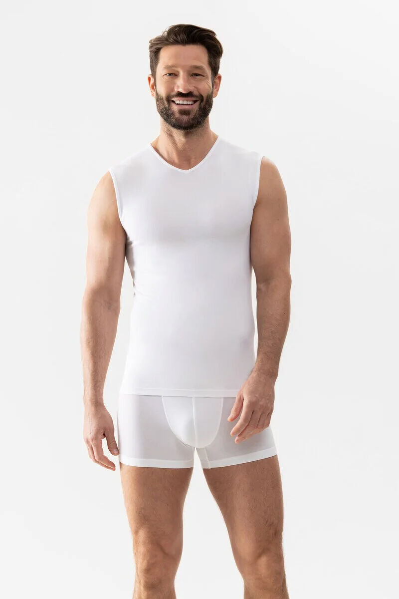 Mey heren muskel-shirt Software, tanktop, wit