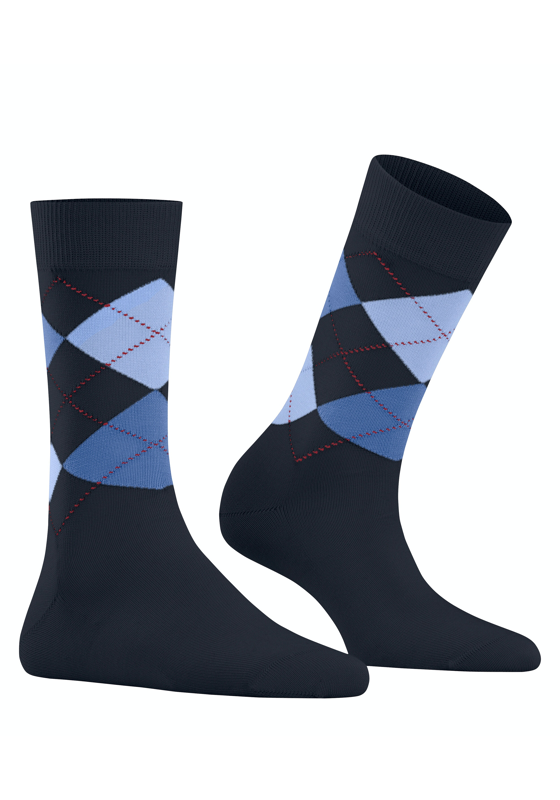 Burlington Covent Garden damessokken, blauw (marine) Burlington Covent Garden damessokken, blauw (marine)