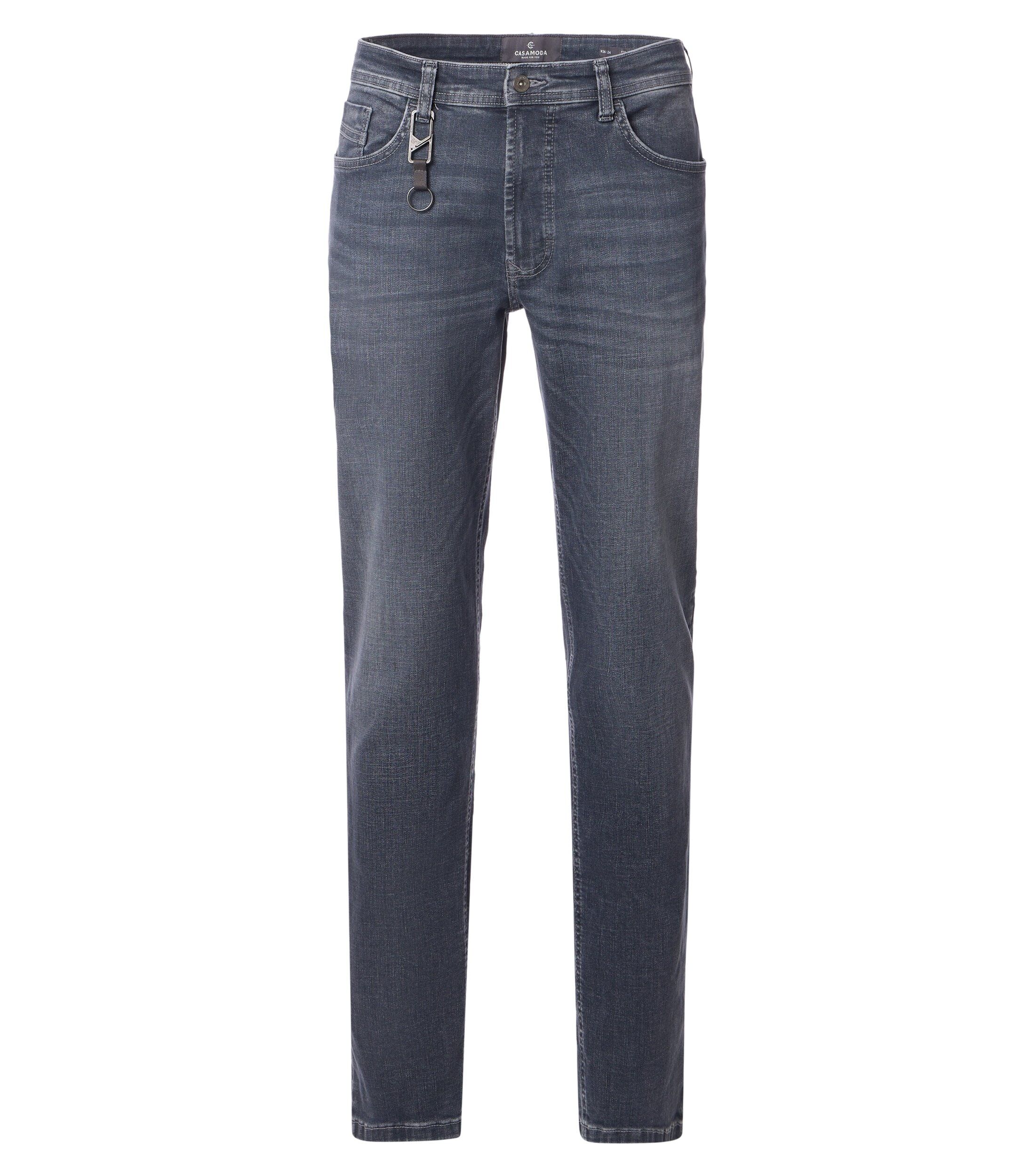 CASA MODA jeans STEVE, heren 5-pocket spijkerbroek, antracietgrijs