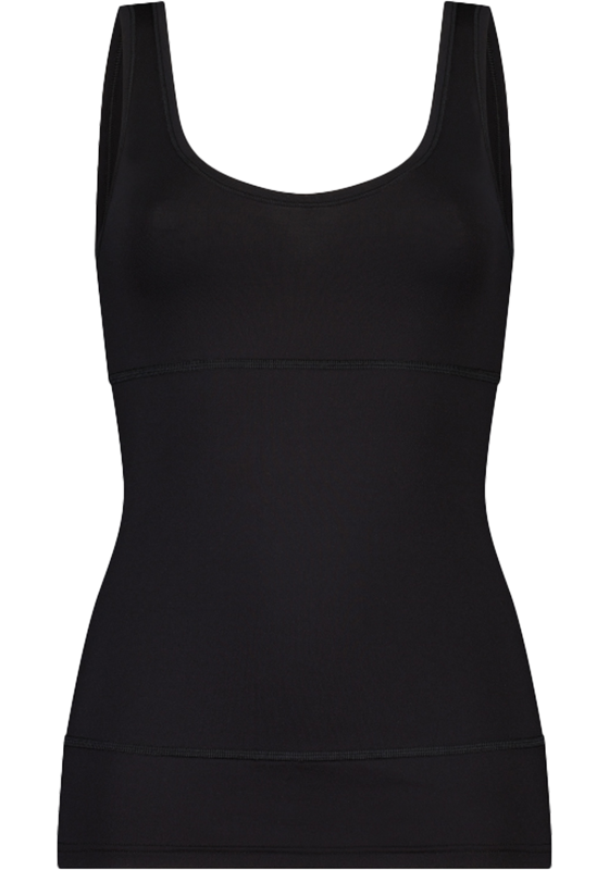RJ Bodywear Pure Color Shape dames shape hemd (1-pack), zwart RJ Bodywear Pure Color Shape dames shape hemd (1-pack), zwart
