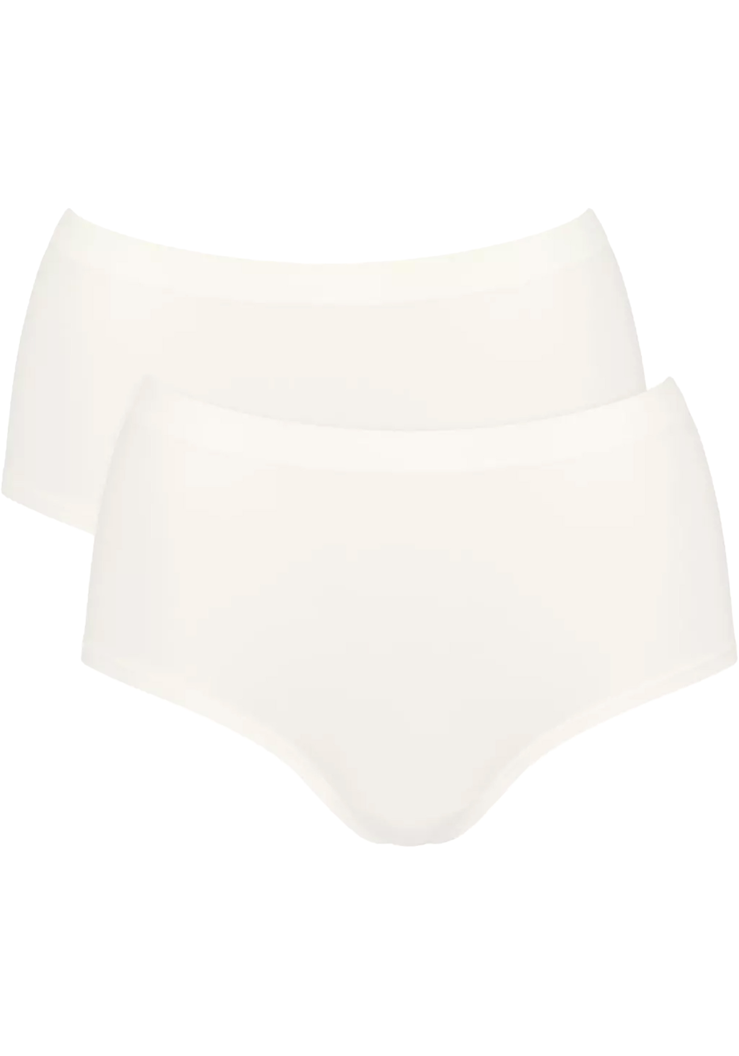 Sloggi Women GO Sense Highwaist (2-pack), dames slip, wit