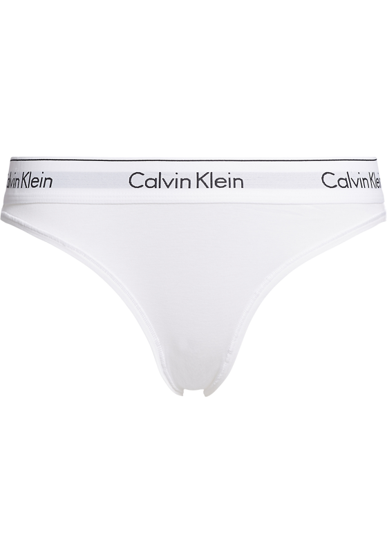 Calvin Klein dames Modern Cotton slip, wit Calvin Klein dames Modern Cotton slip, wit