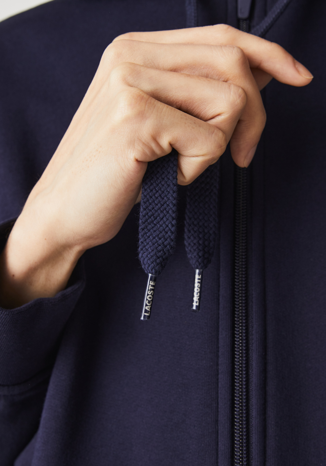 9-3614038033069-lacoste-sweatvest_HR Lacoste heren hoodie sweatsvest, met rits, donkerblauw