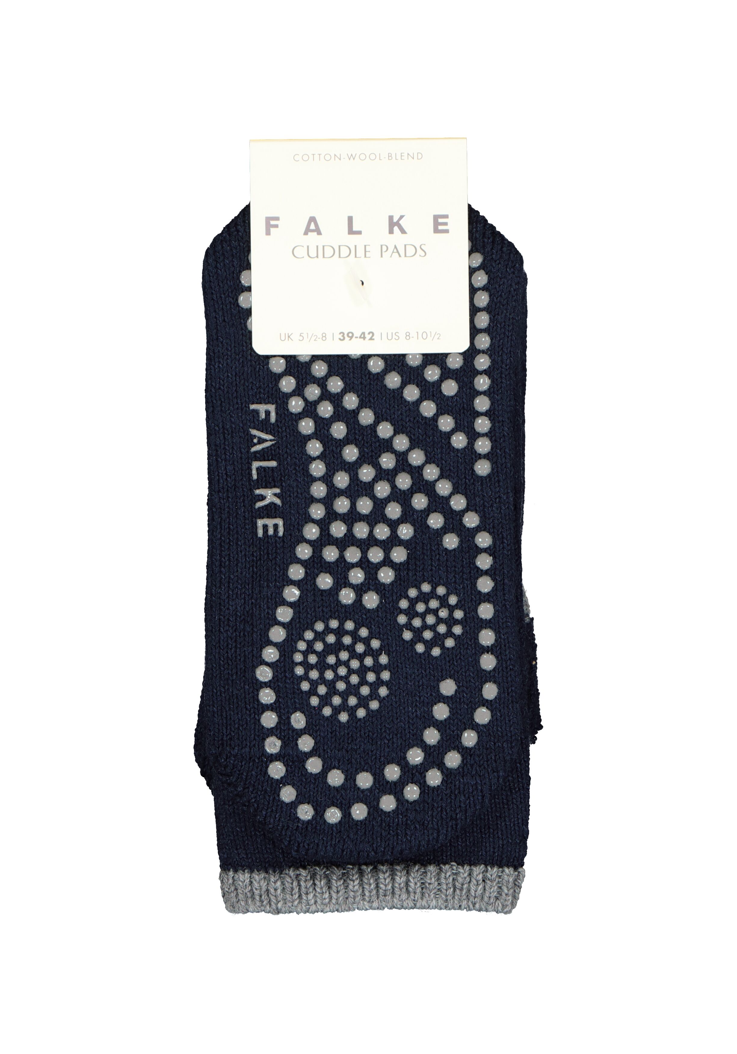FALKE Cuddle Pads dames huissokken, dik, donkerblauw (marine)