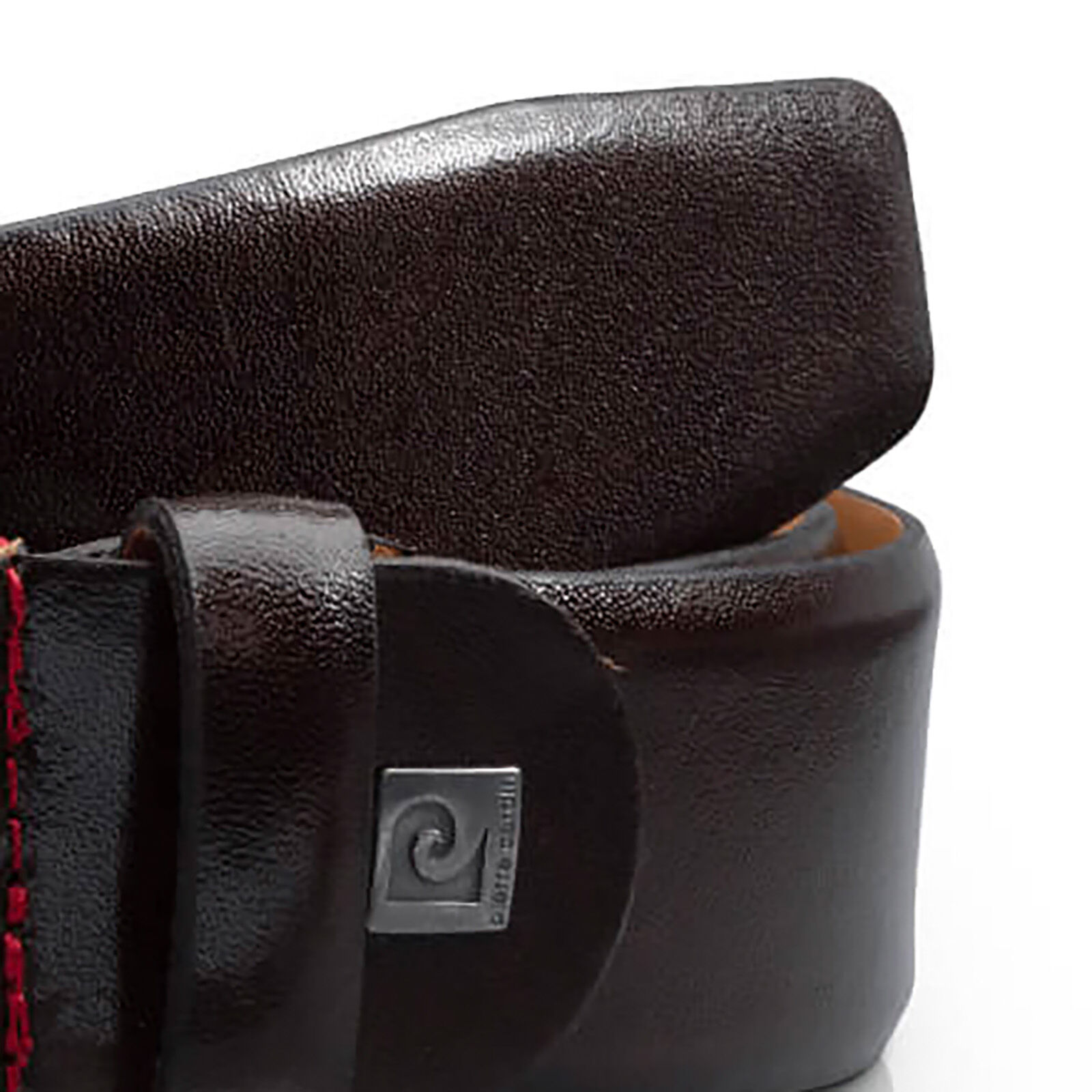 PIERRE CARDIN leren heren riem, bruin