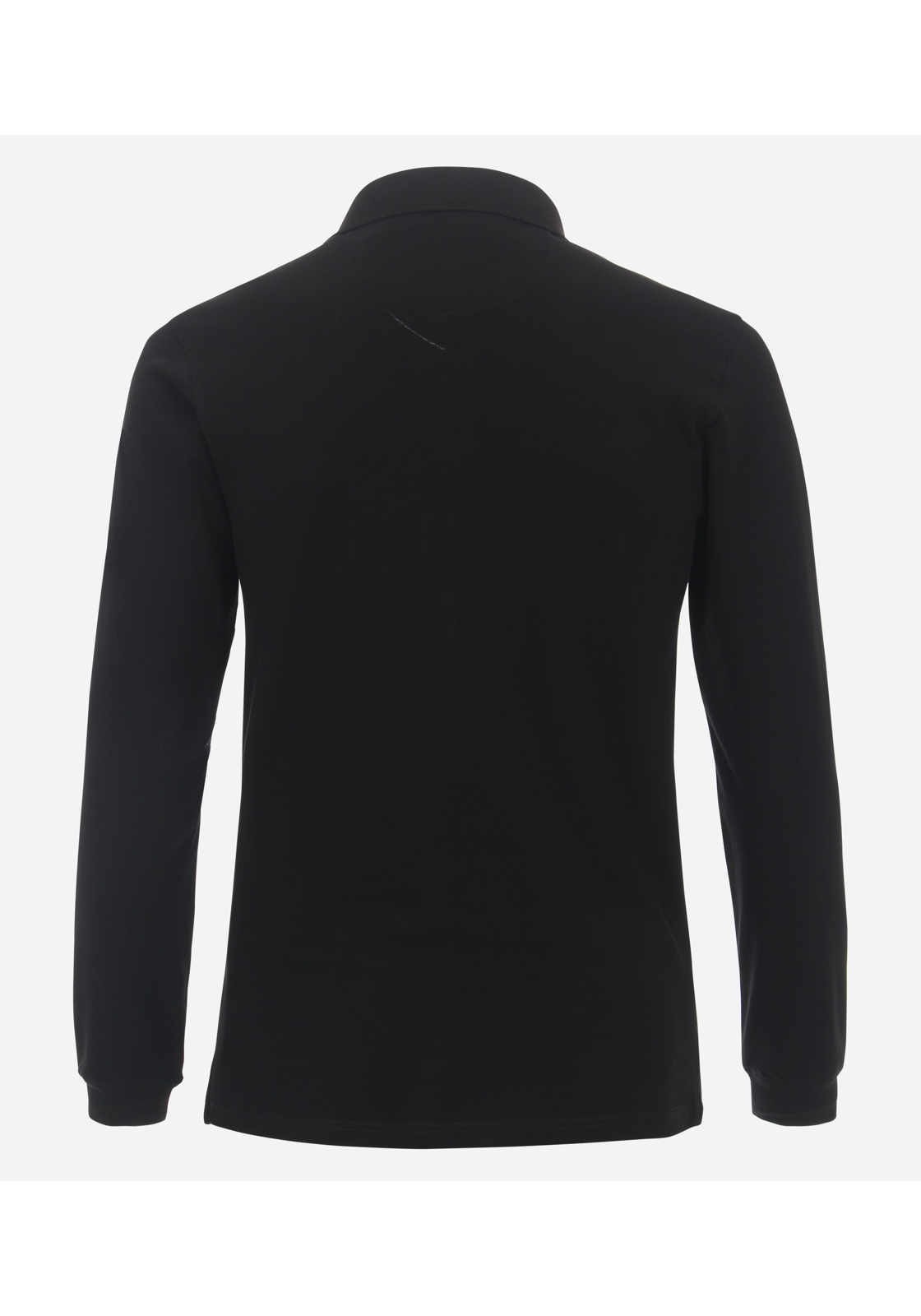 image_3_138af1e28fbf62b337aa32010a18b85djpgautoformatbgF3F3F3blend-alpha100blend-colorF3F3F3blend-modedarkenfitclampp CASA MODA comfort fit polo lange mouw, zwart