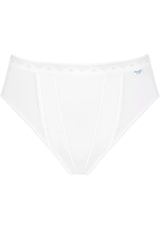 Sloggi Women Control Tai (1-pack), dames slip, wit Sloggi Women Control Tai (1-pack), dames slip, wit