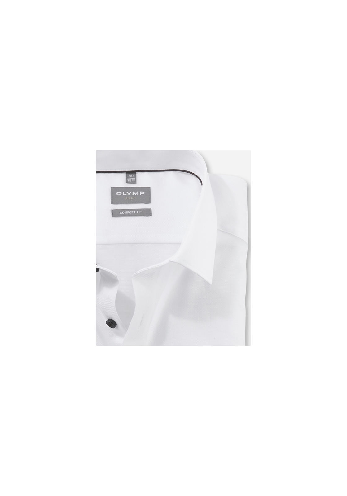 OLYMP comfort fit overhemd, structuur, wit OLYMP comfort fit overhemd, structuur, wit