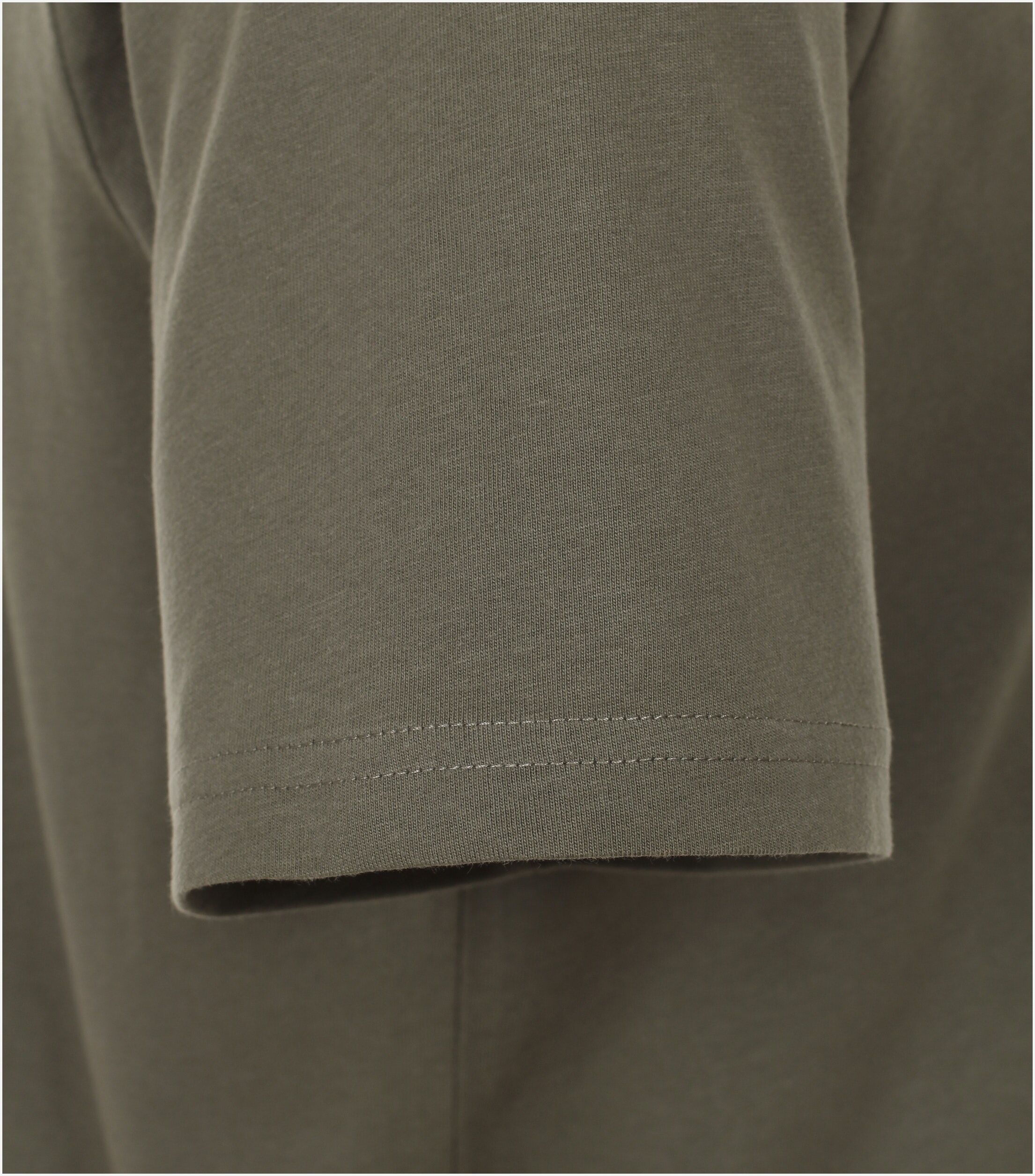 Redmond regular fit T-shirt, korte mouw O-hals, groen