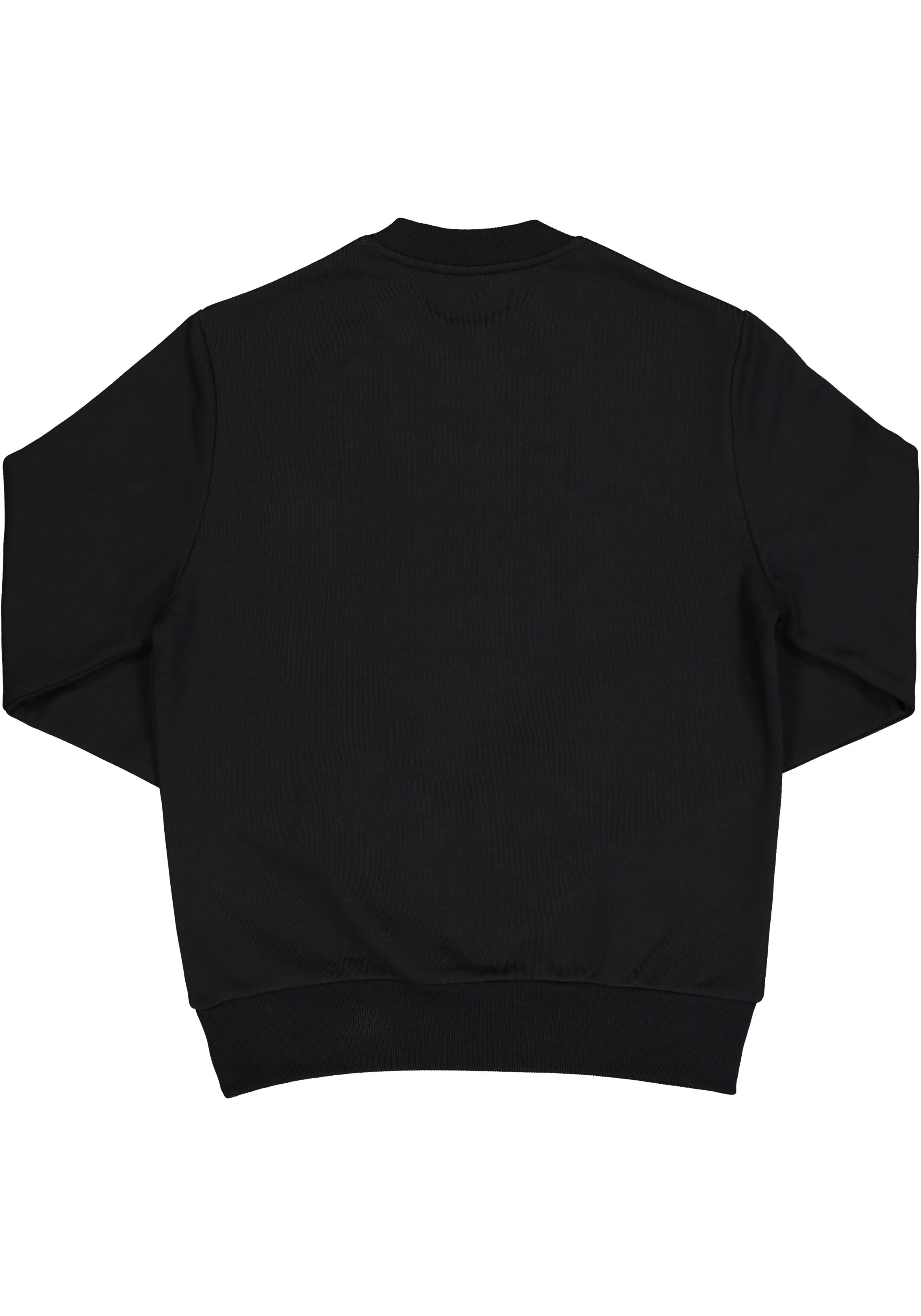 Fred Perry O-hals sweatshirt, zwart