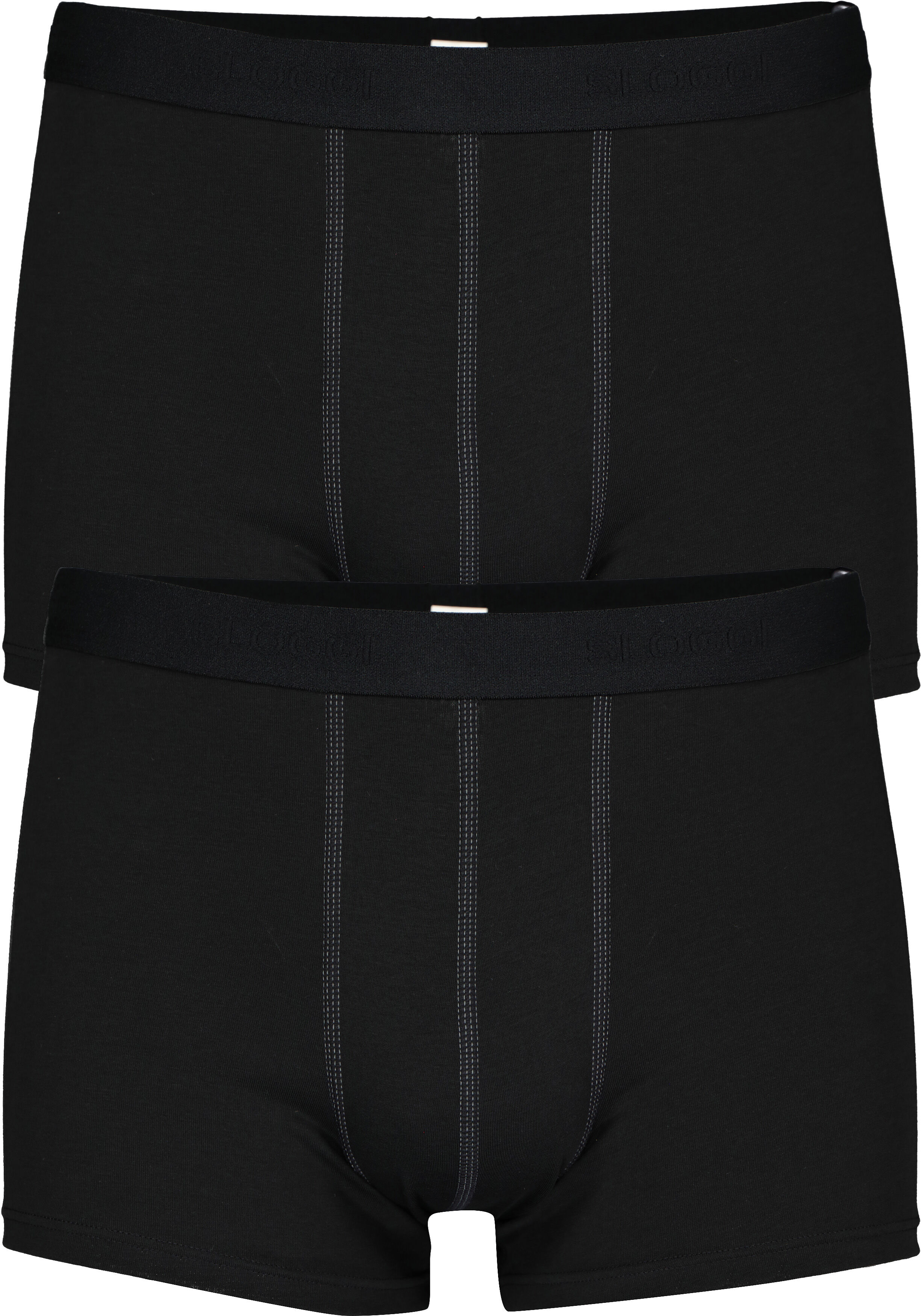 Sloggi Men 24/7 Short, heren boxers (2-pack), zwart