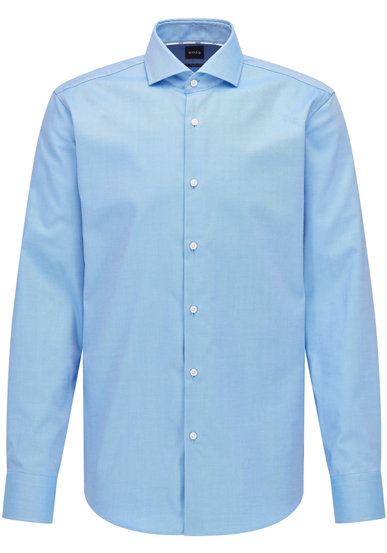 BOSS Joe regular fit overhemd, structuur, blauw BOSS Joe regular fit overhemd, structuur, blauw