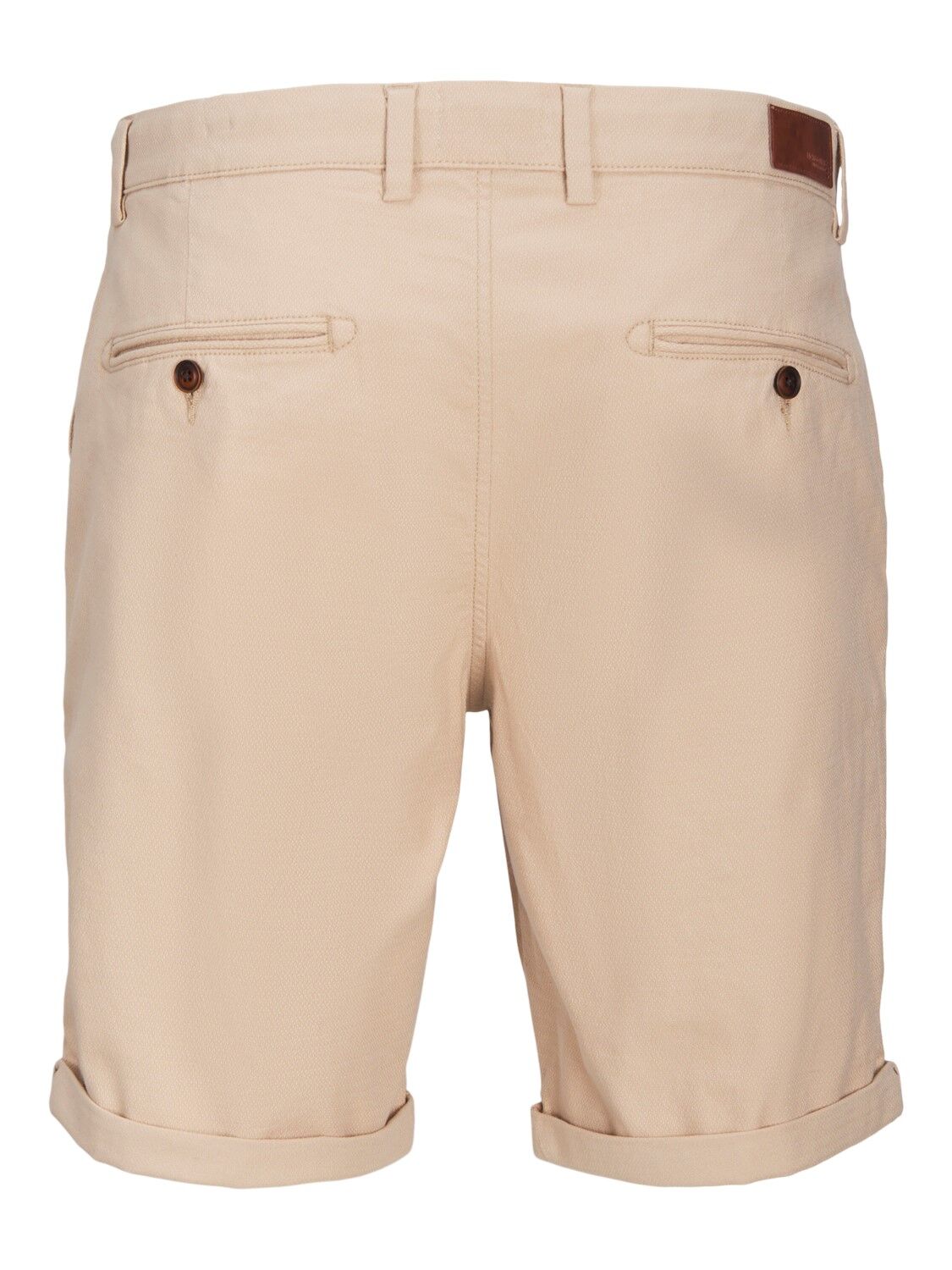 JACK & JONES Fury Shorts regular fit, heren chino korte broek, beige