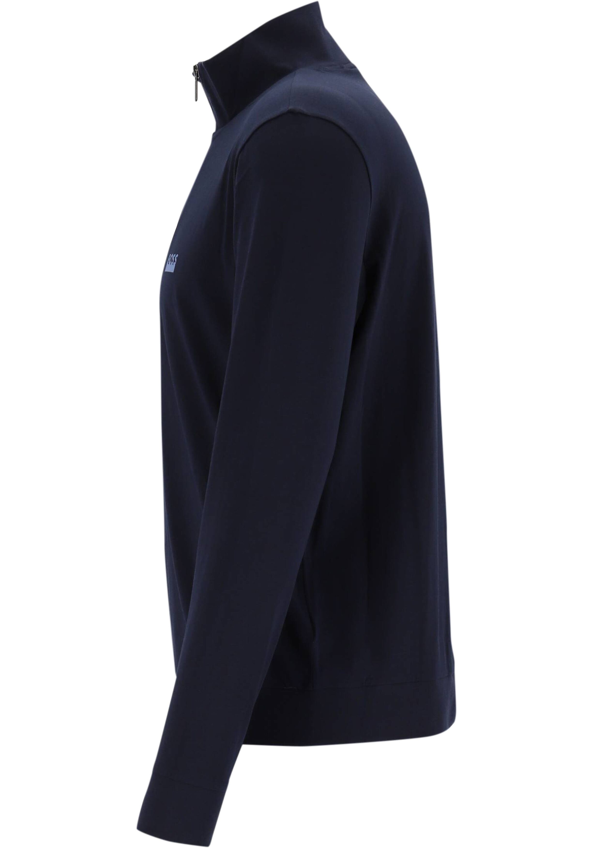 BOSS Long Set, heren lounge set, donkerblauw