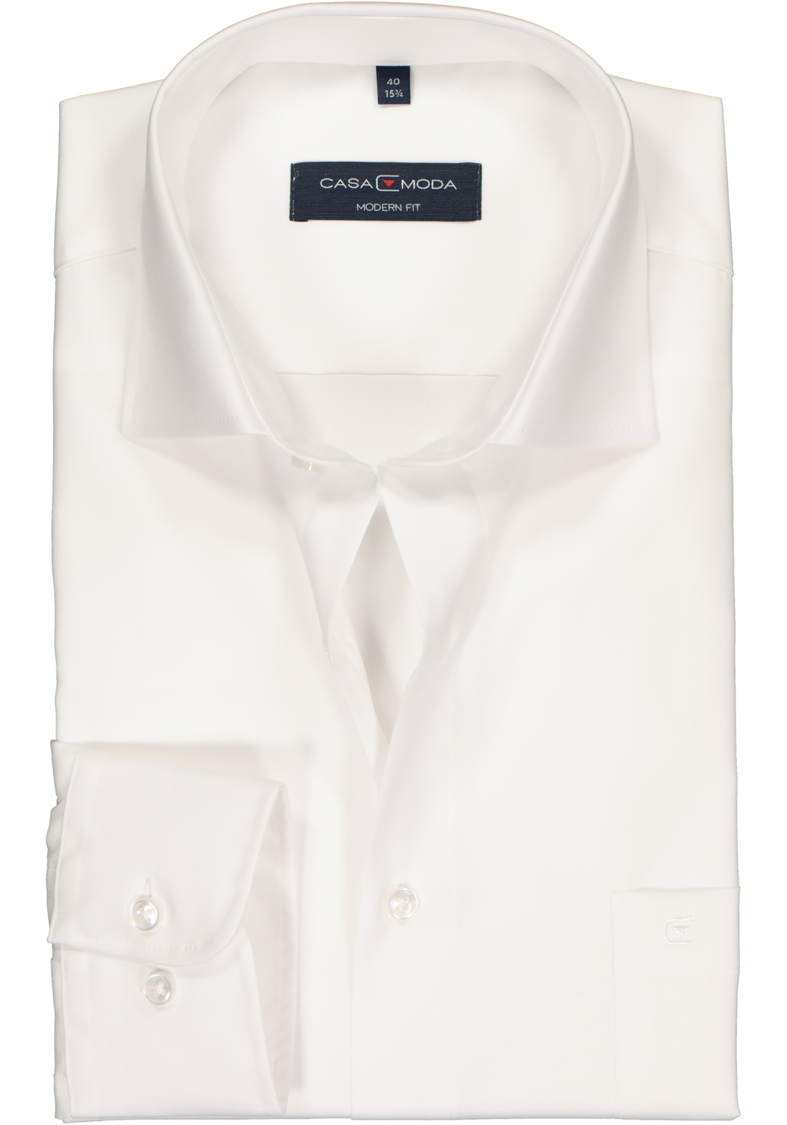 1-4060031393836_casa-moda-overhemd_HR CASA MODA modern fit overhemd, wit