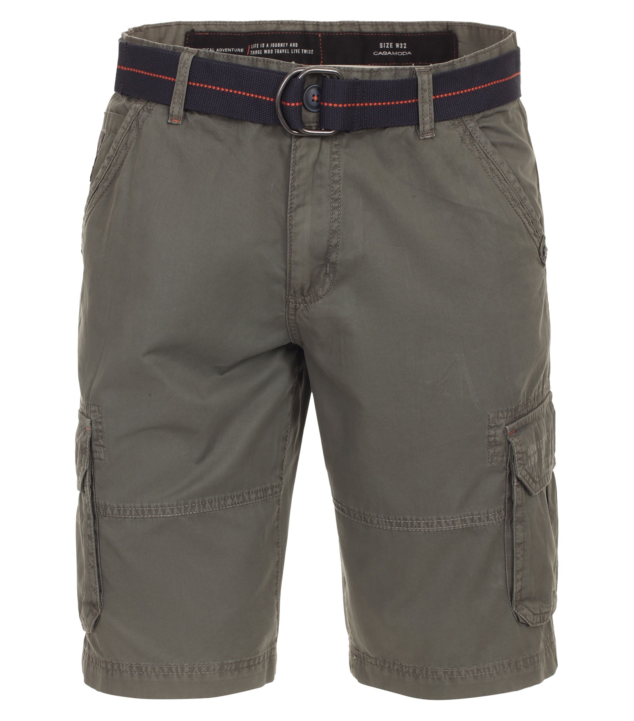 CASA MODA shorts BEN, heren cargo korte broek, groen