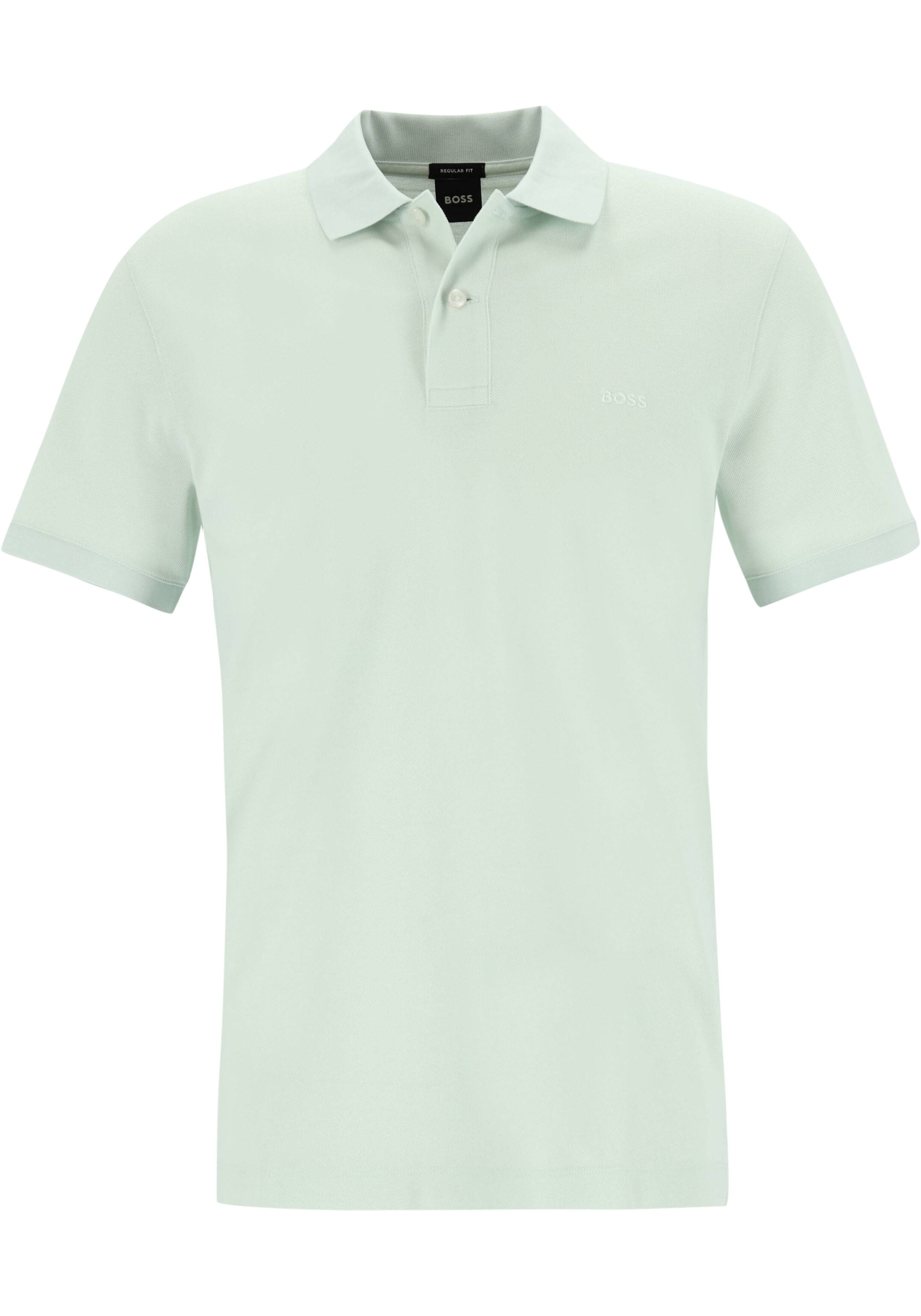 BOSS Pallas regular fit polo, pique, lichtgroen
